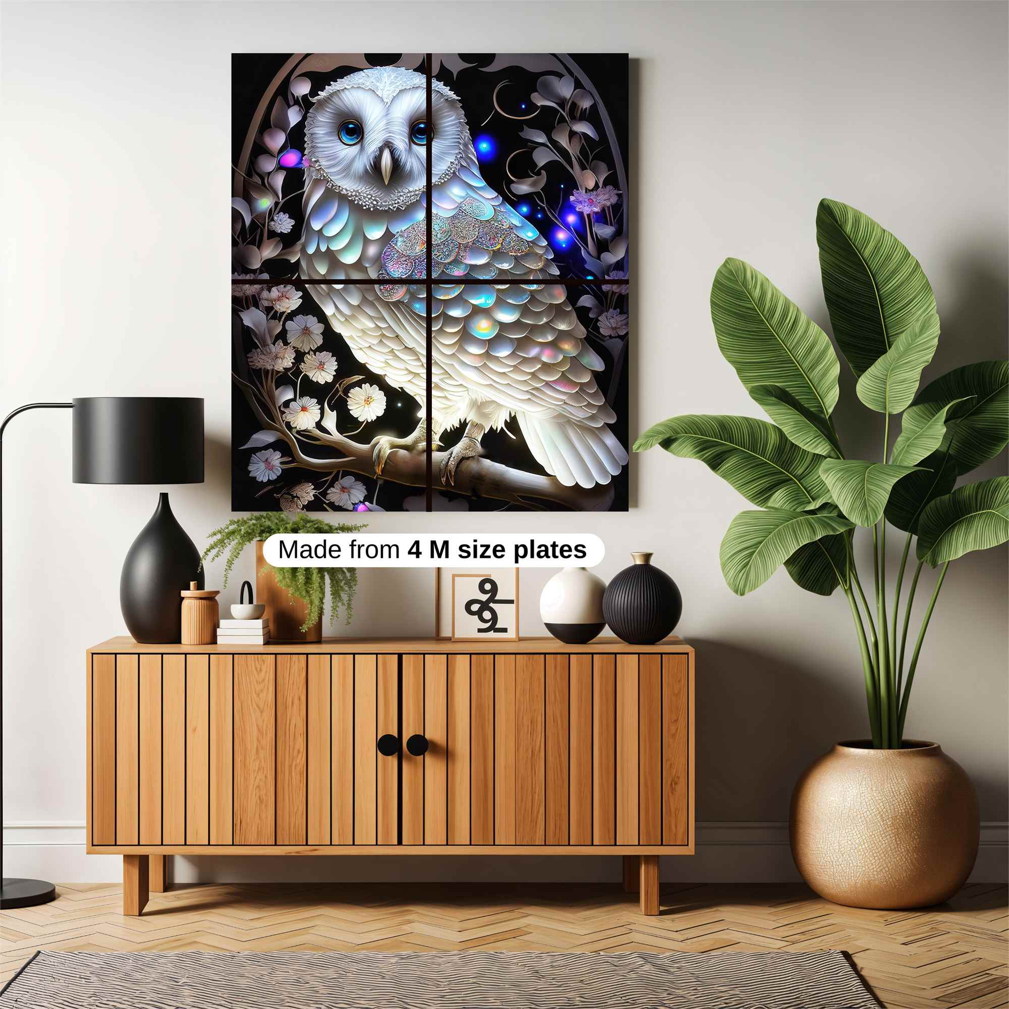 Owl Enchantment Safe Wall Magnetic / M