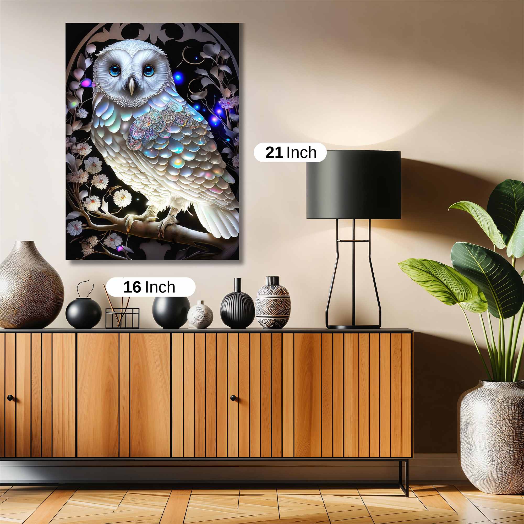 Owl Enchantment Safe Wall Magnetic / M