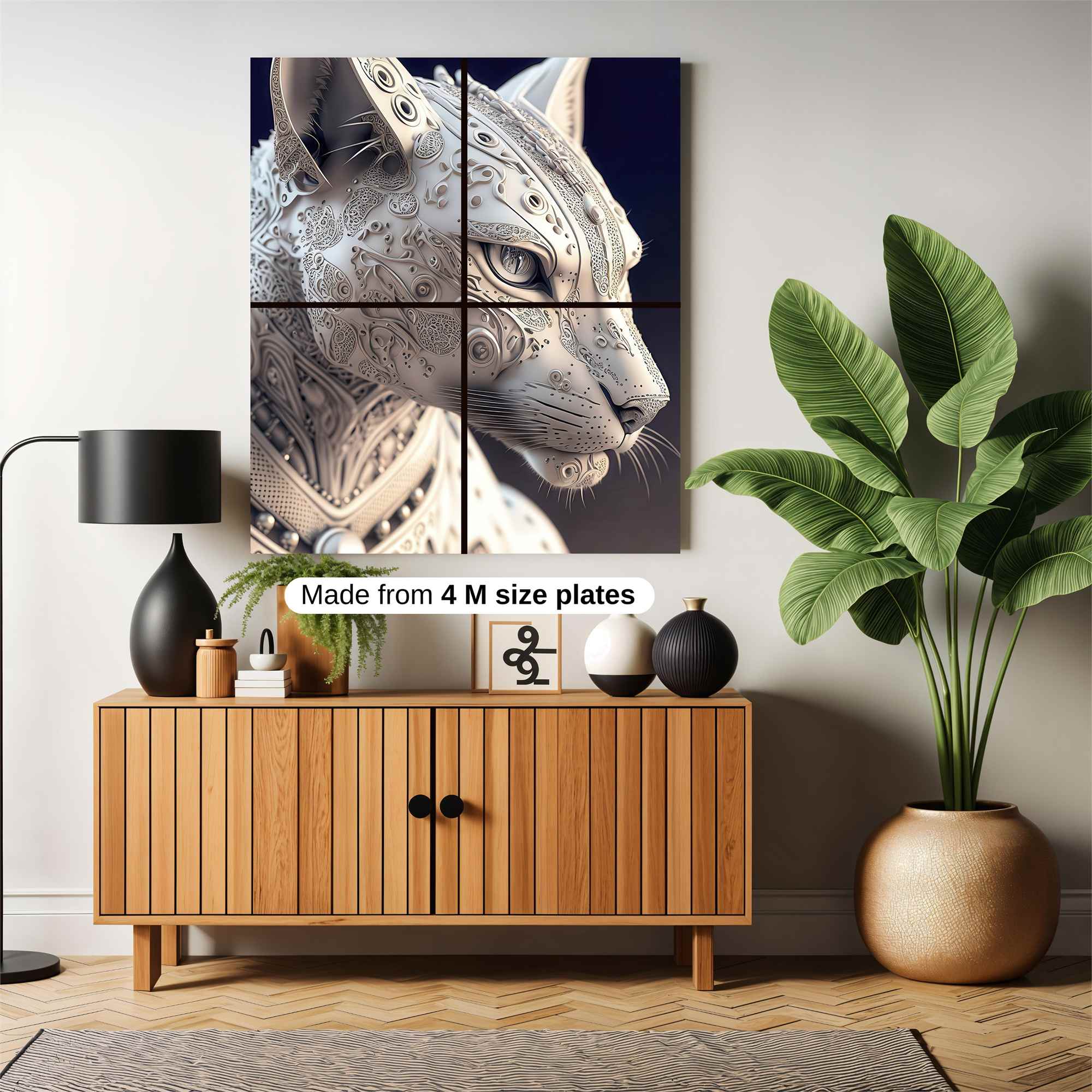 Leopard Regal Safe Wall Magnetic / M