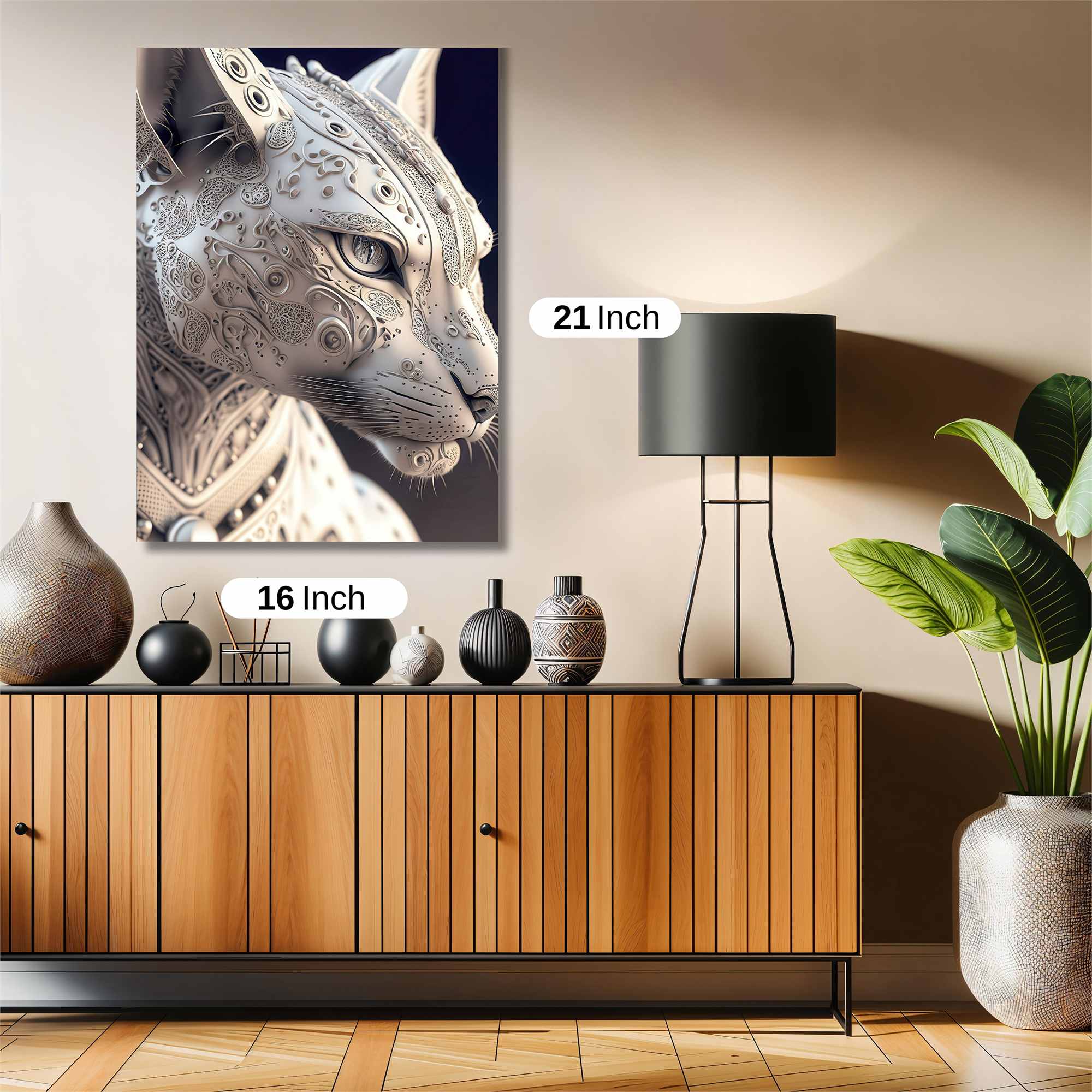 Leopard Regal Safe Wall Magnetic / M
