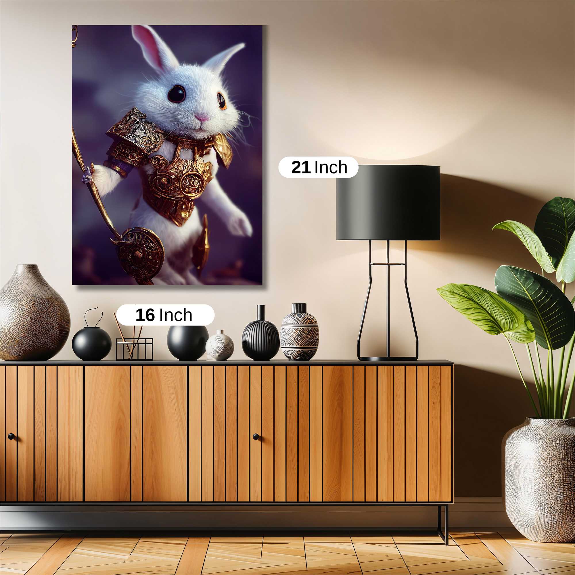 Brave Bunny Safe Wall Magnetic / M