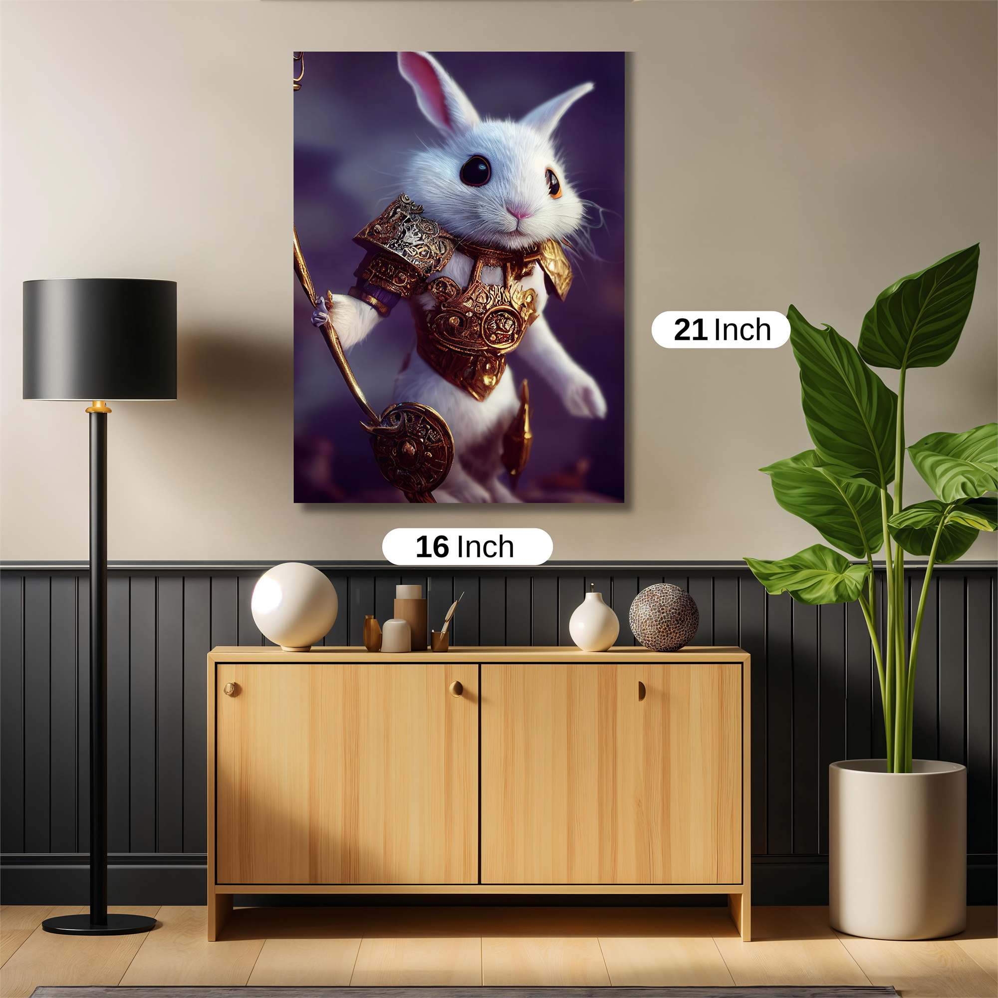 Brave Bunny Safe Wall Magnetic / M