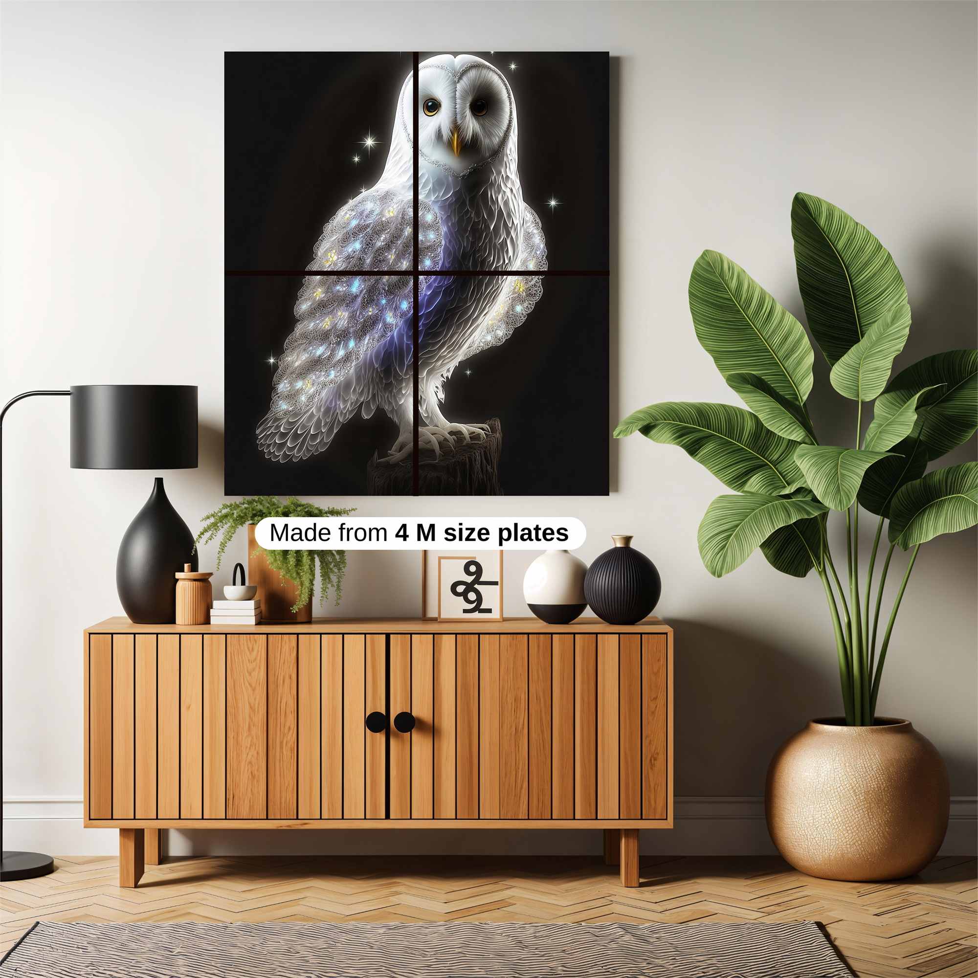 Luminous Owl Safe Wall Magnetic / M