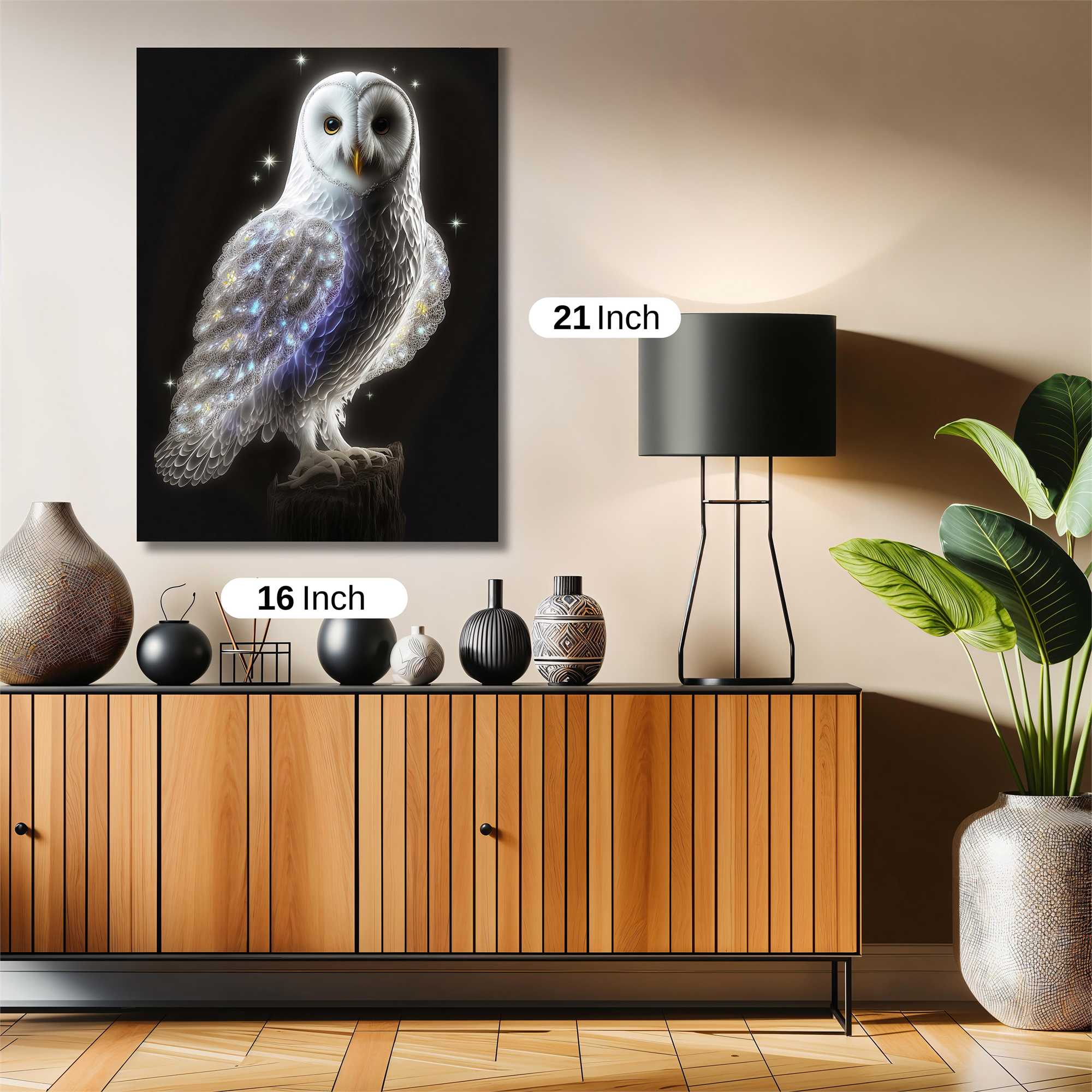 Luminous Owl Safe Wall Magnetic / M