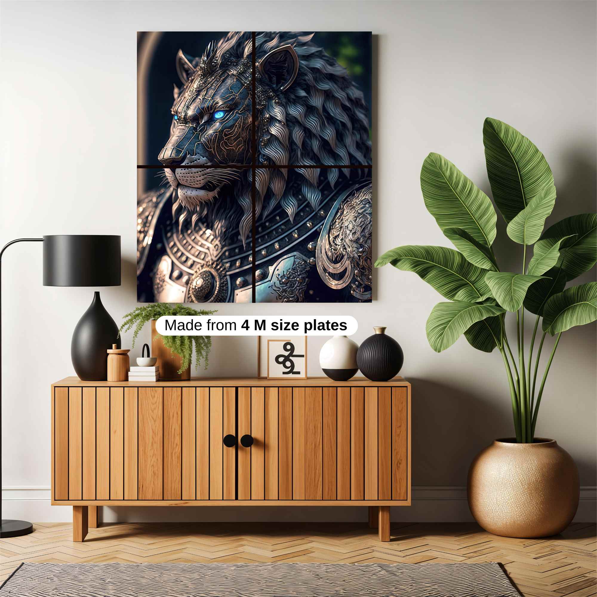 Lion Majestic Safe Wall Magnetic / M