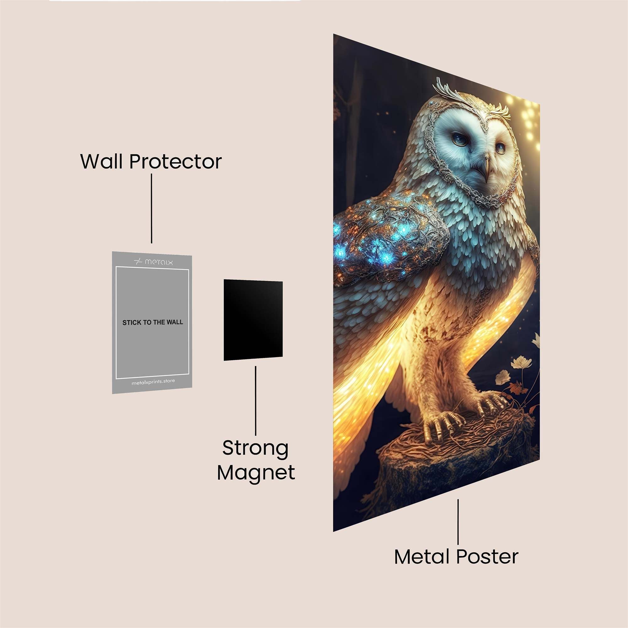 Stellar Serenity Safe Wall Magnetic / M