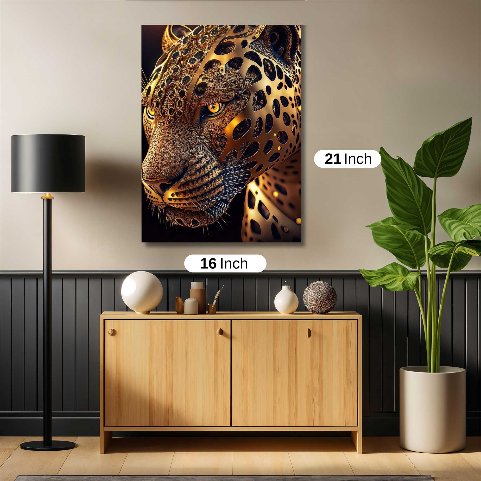 Cyber Tiger Safe Wall Magnetic / M