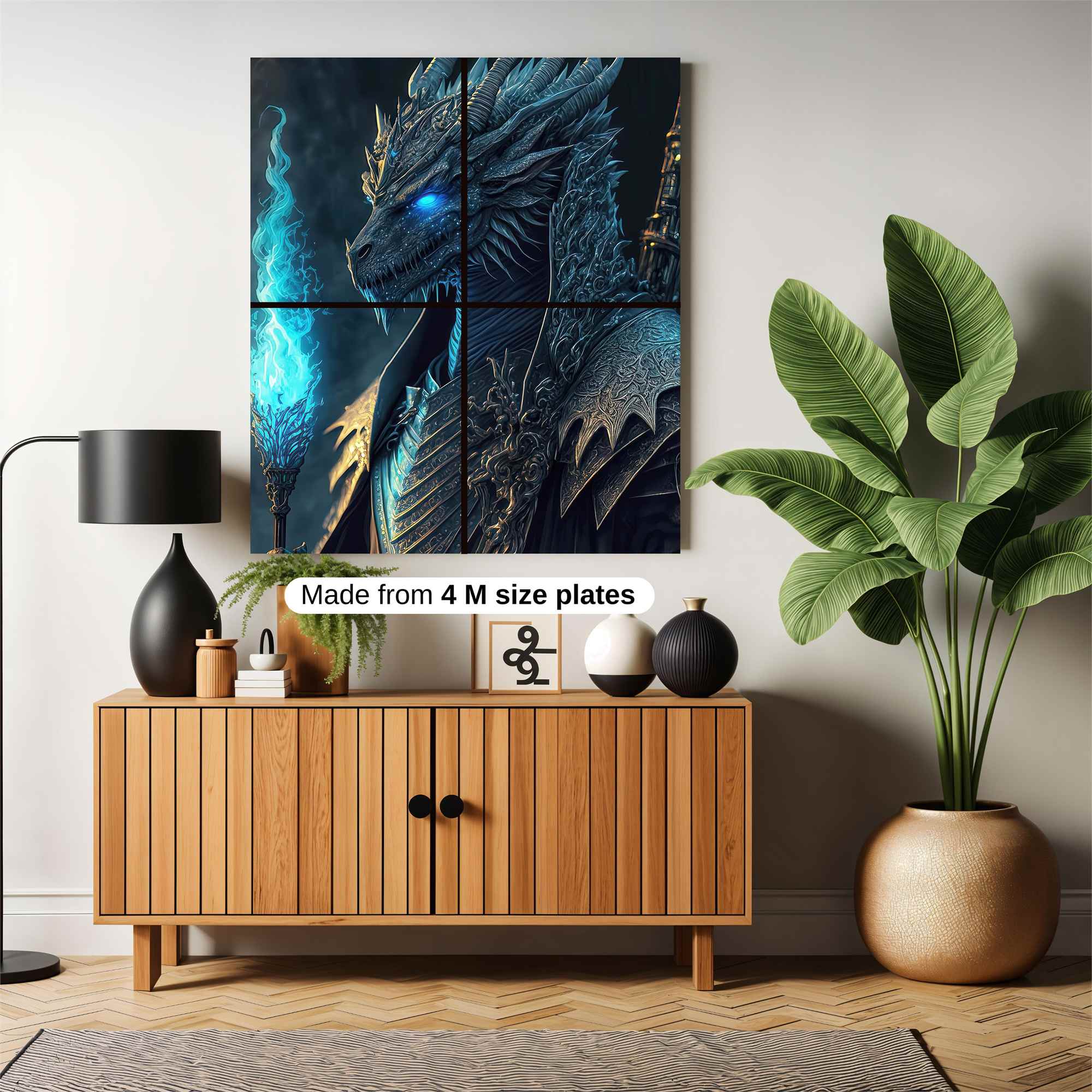 Dragon Majesty Safe Wall Magnetic / M