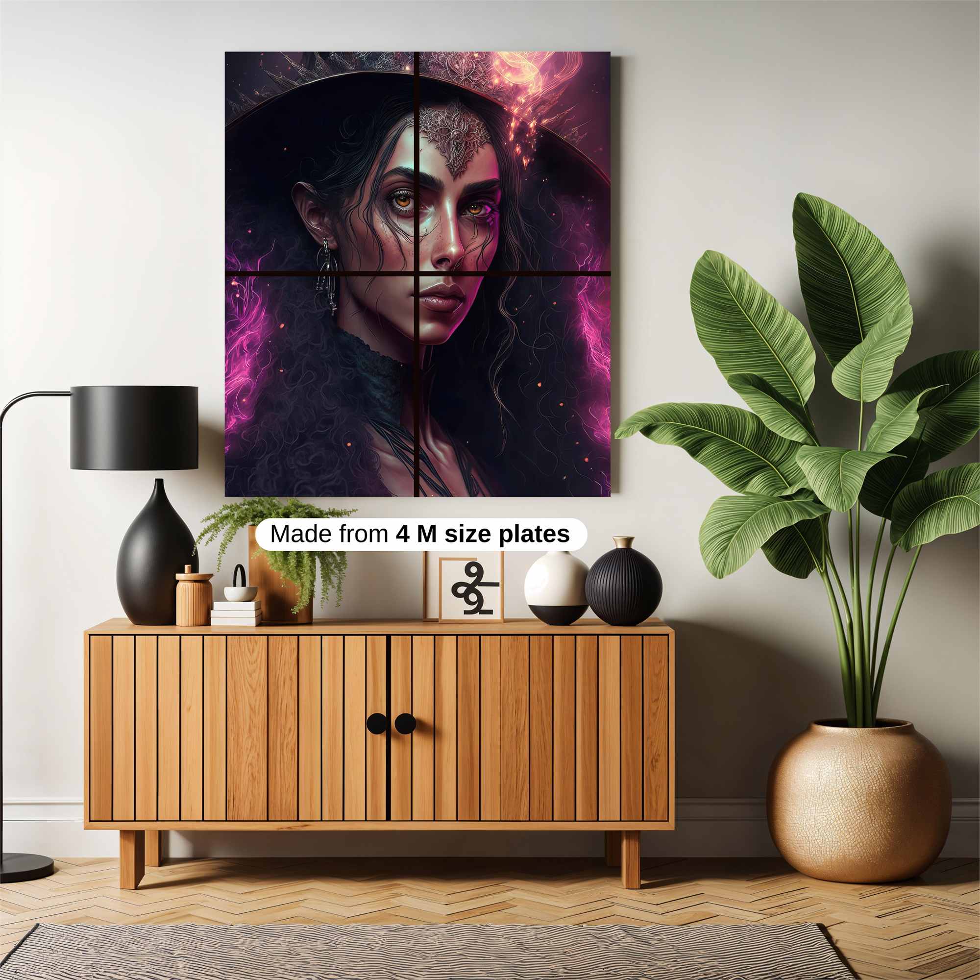 Witch Enigma Safe Wall Magnetic / M