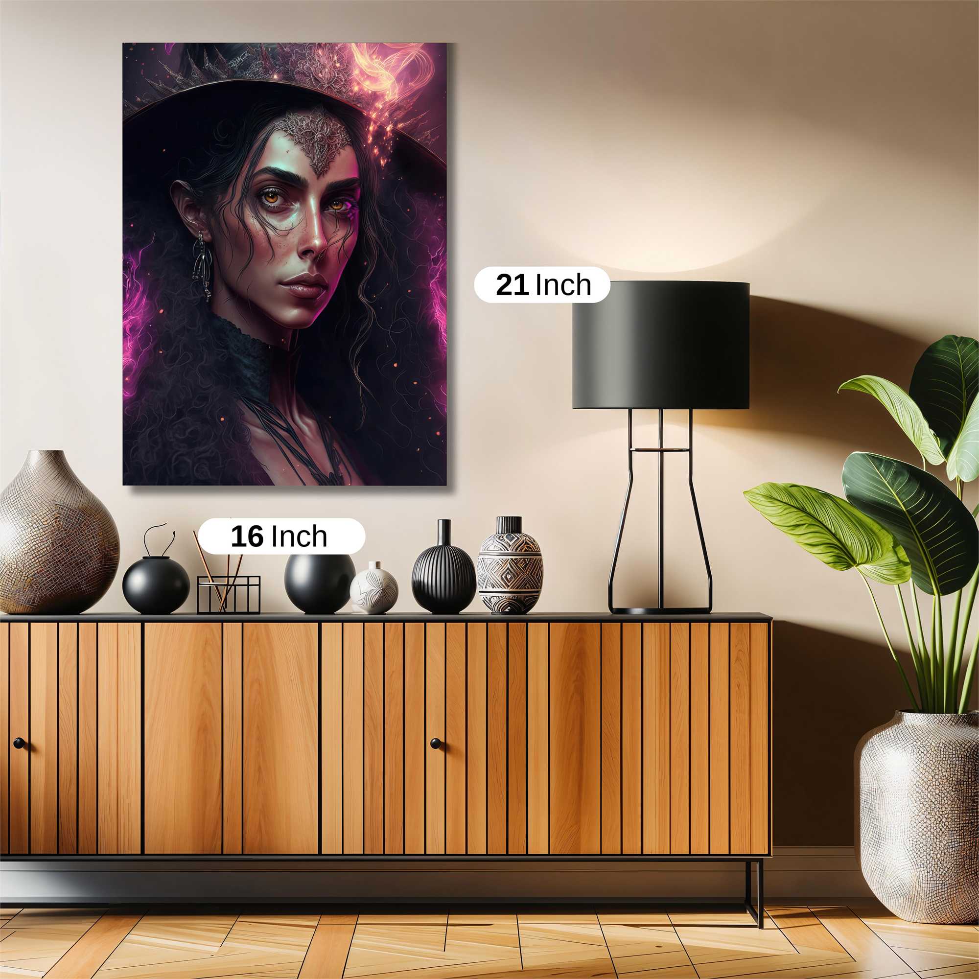 Witch Enigma Safe Wall Magnetic / M