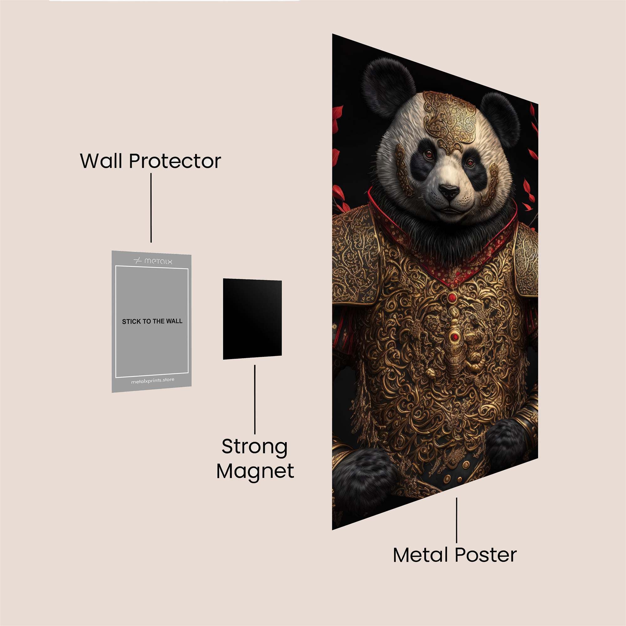 Lion Majesty Safe Wall Magnetic / M