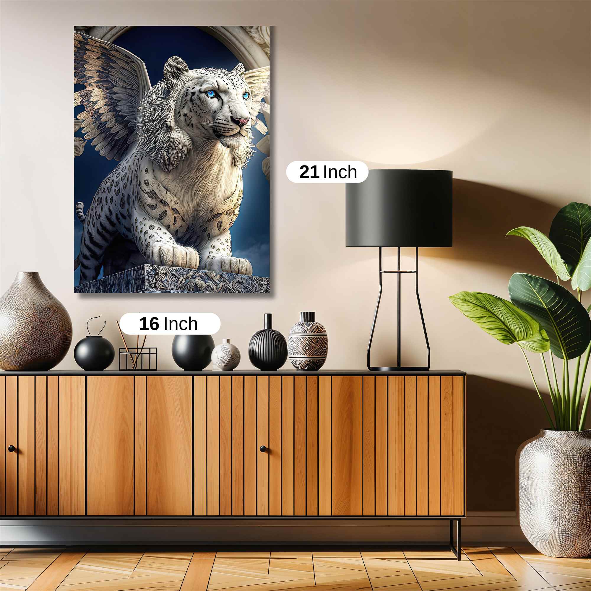 Angel Leopard Safe Wall Magnetic / M