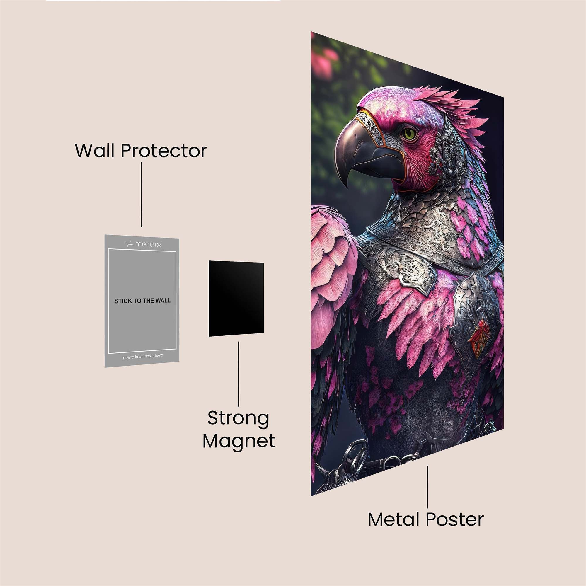 Phoenix Enigma Safe Wall Magnetic / M