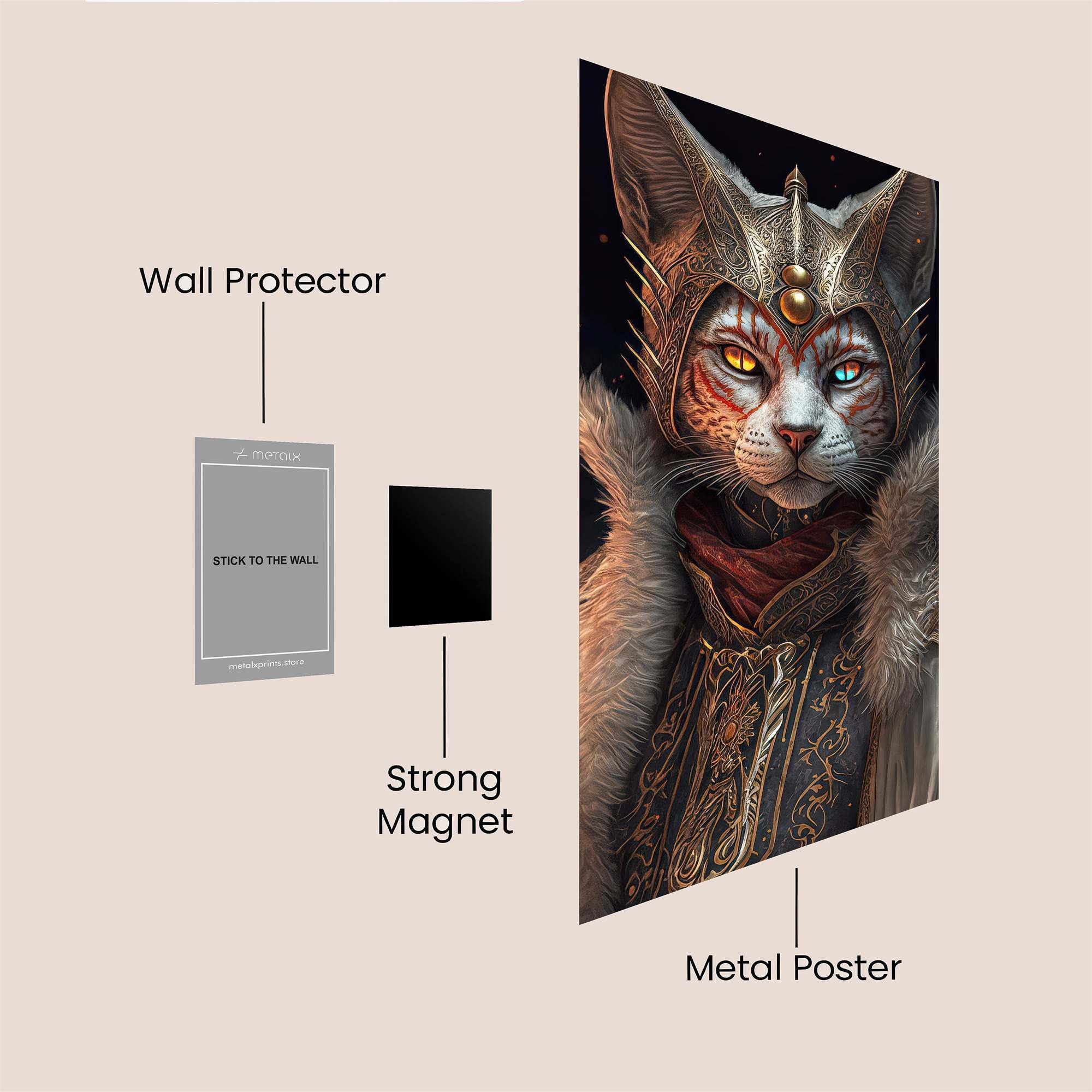 Feline Sovereign Safe Wall Magnetic / M