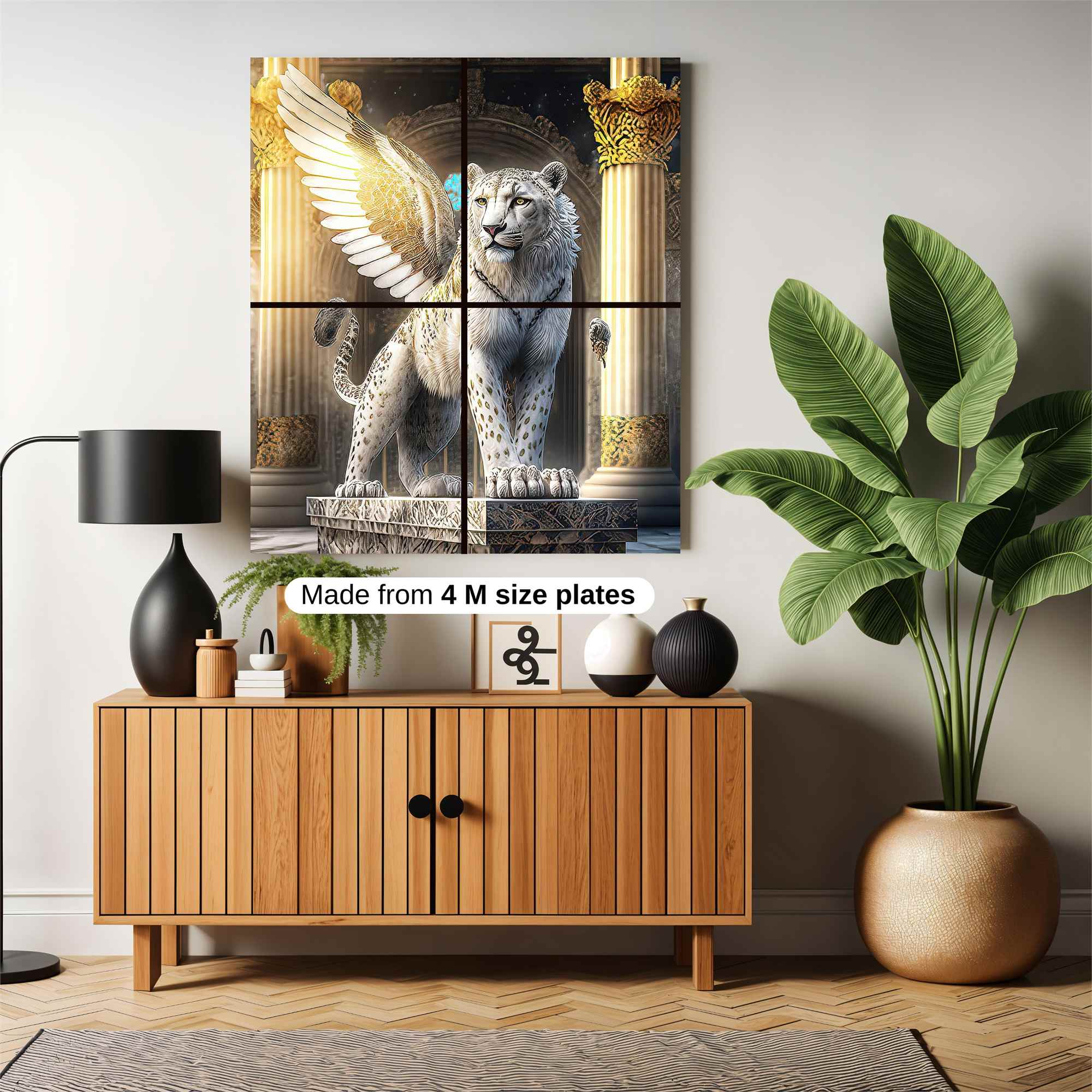 Angel Leopard Safe Wall Magnetic / M