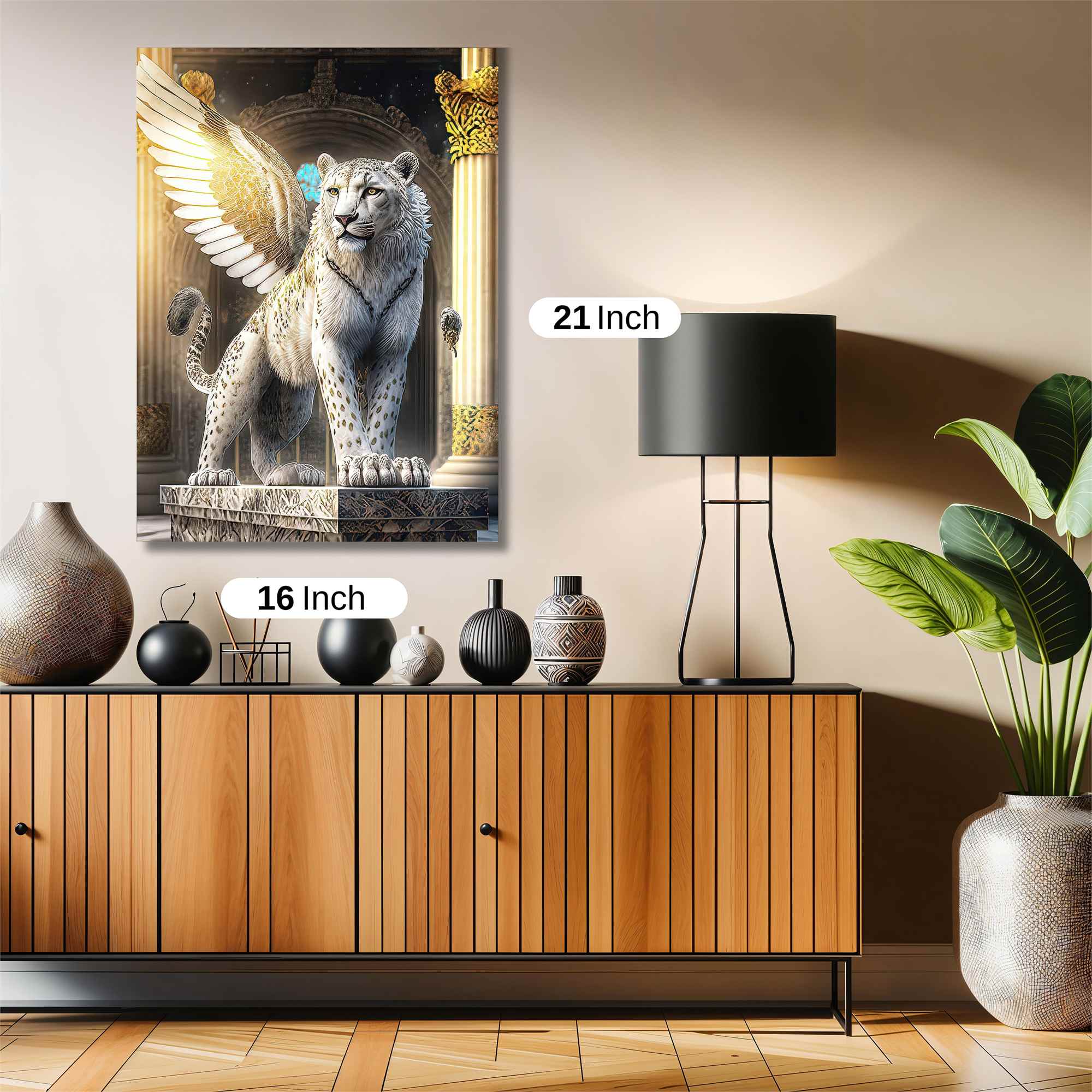 Angel Leopard Safe Wall Magnetic / M