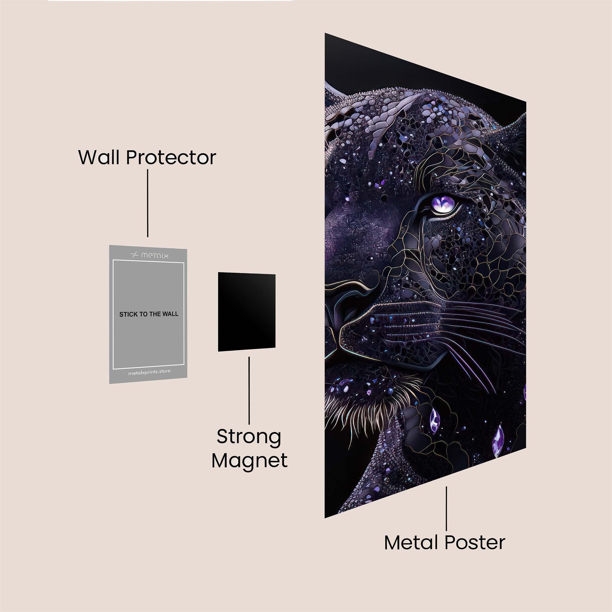 Ape Majesty Safe Wall Magnetic / M