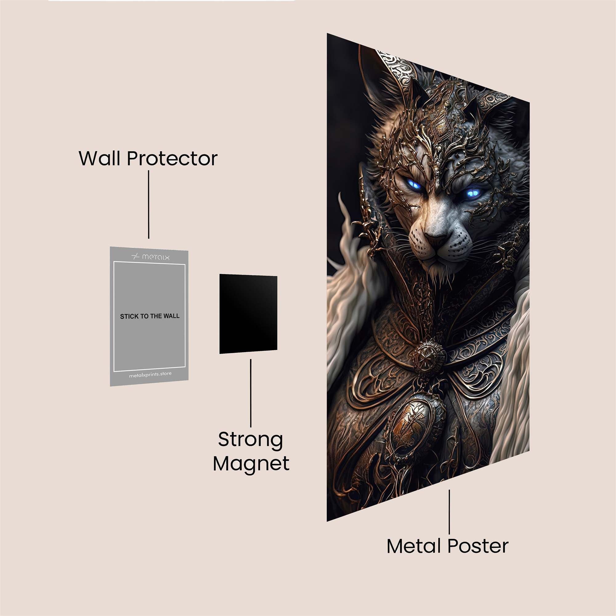 Feline Sovereign Safe Wall Magnetic / M