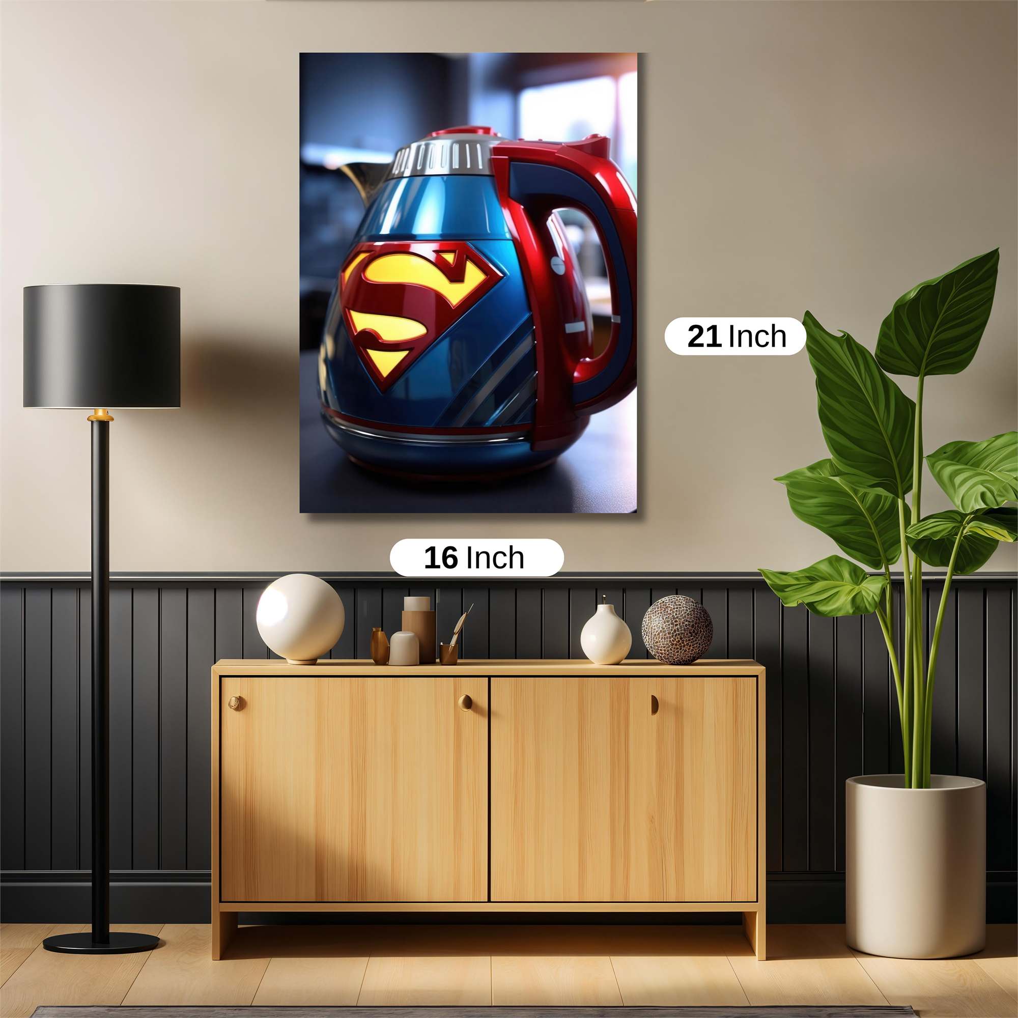 Superhero Brew Safe Wall Magnetic / M