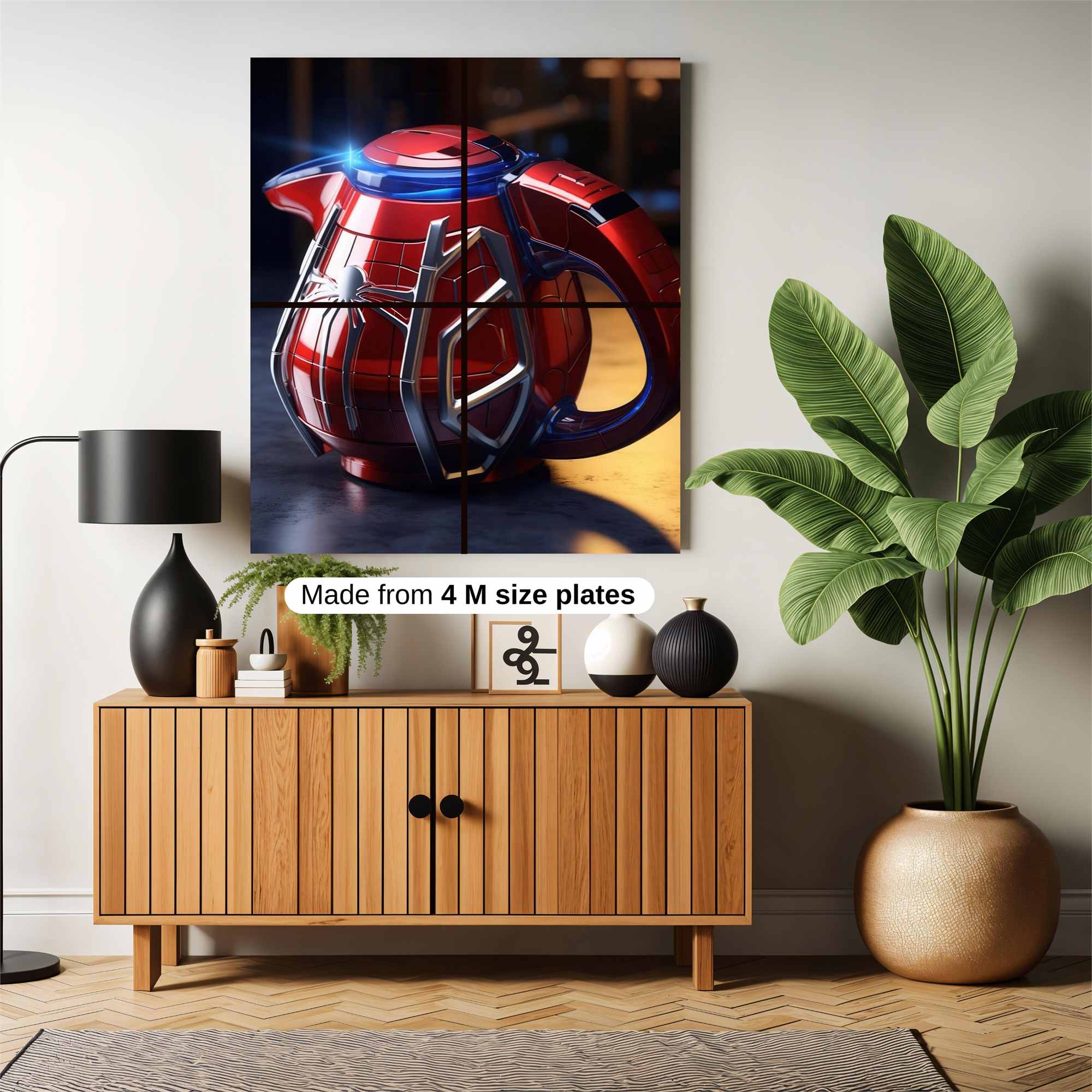 Spider-Pot Marvelous Safe Wall Magnetic / M