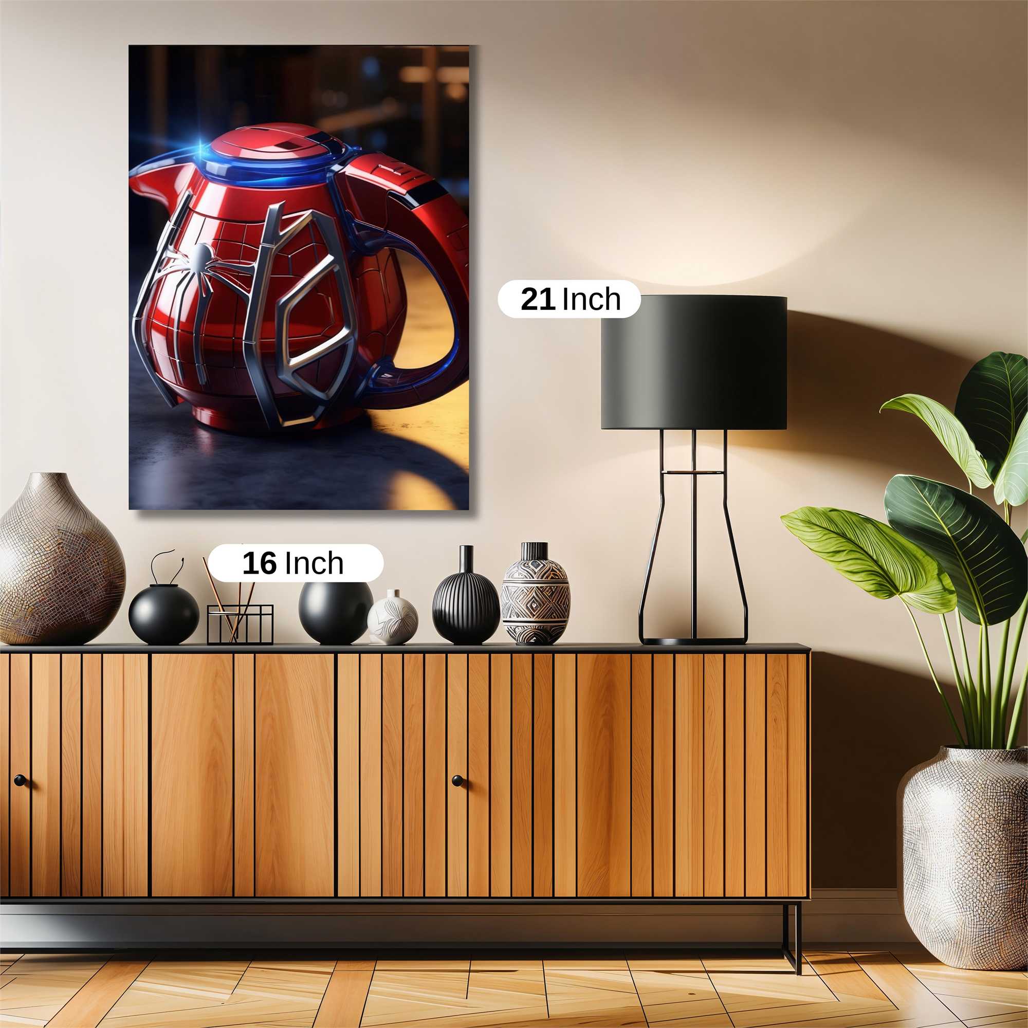 Spider-Pot Marvelous Safe Wall Magnetic / M