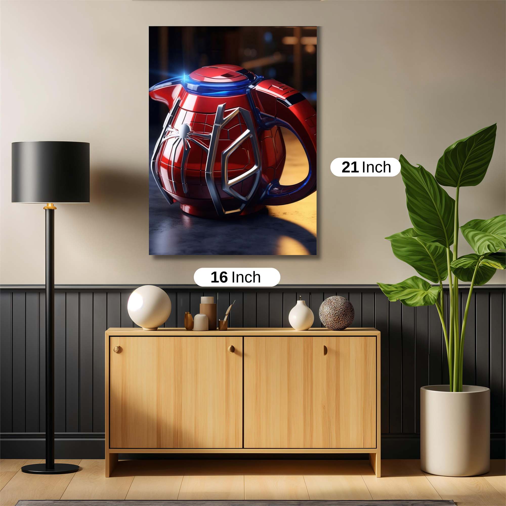 Spider-Pot Marvelous Safe Wall Magnetic / M