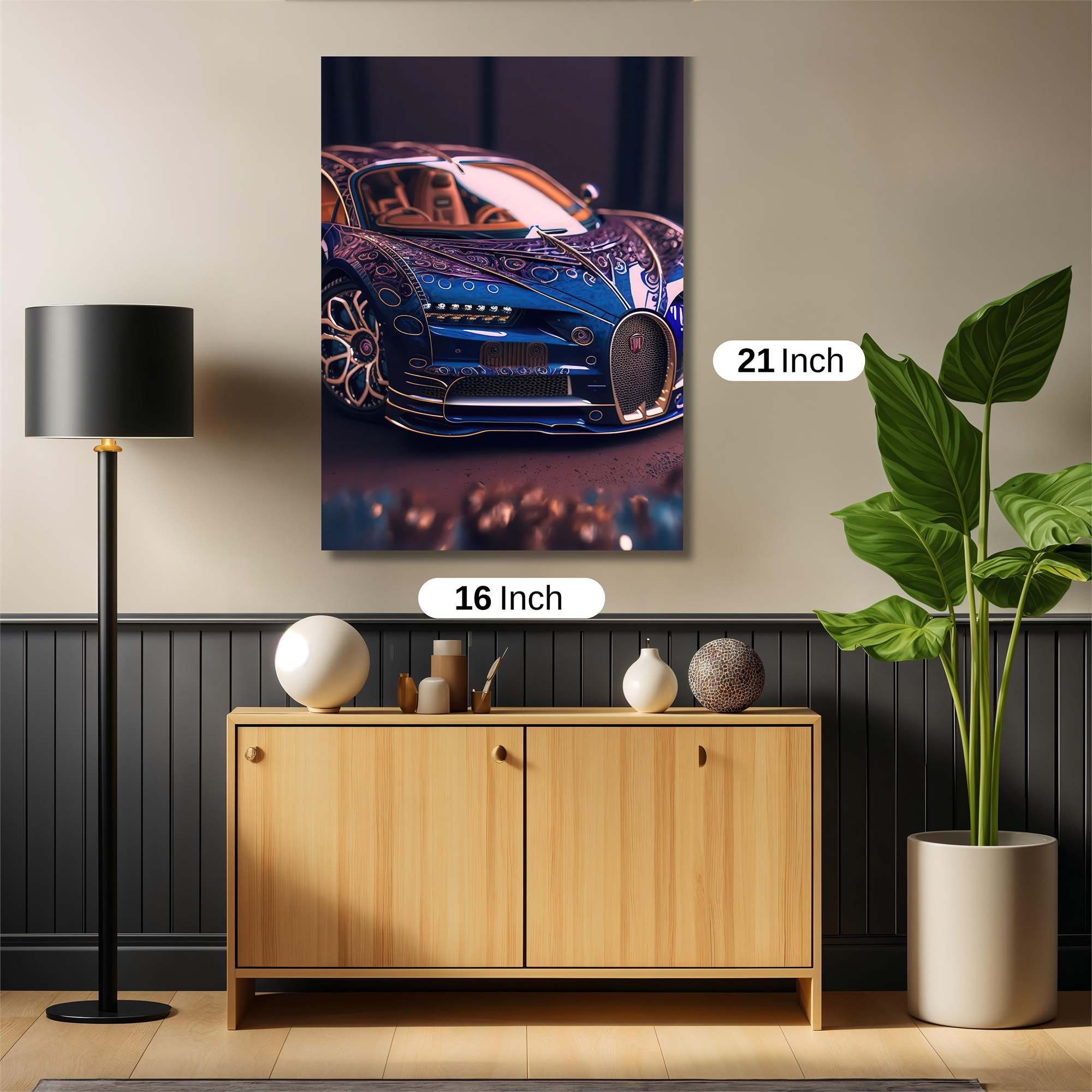 Bugatti Enchanting Safe Wall Magnetic / M