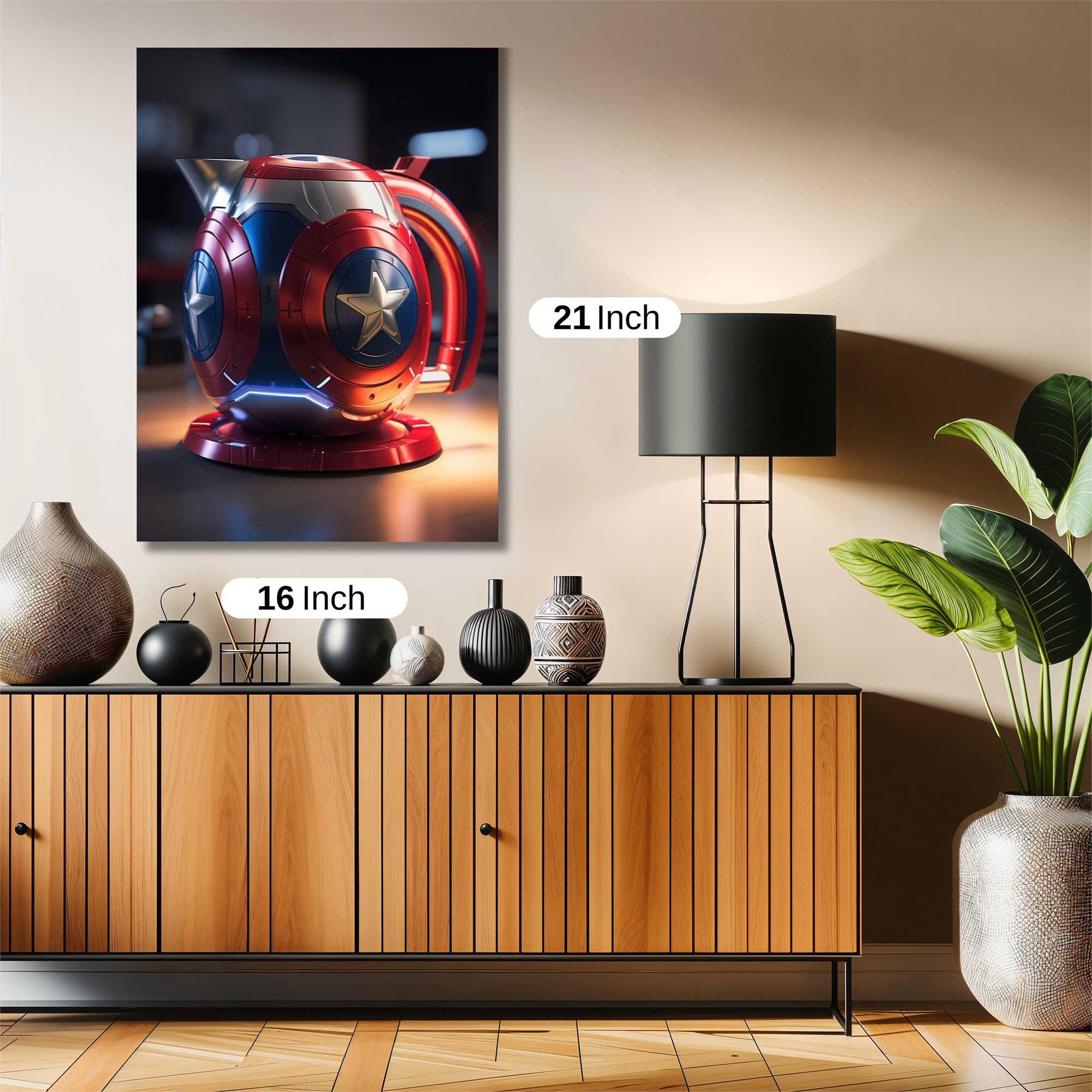 Captain Cozy Safe Wall Magnetic / M