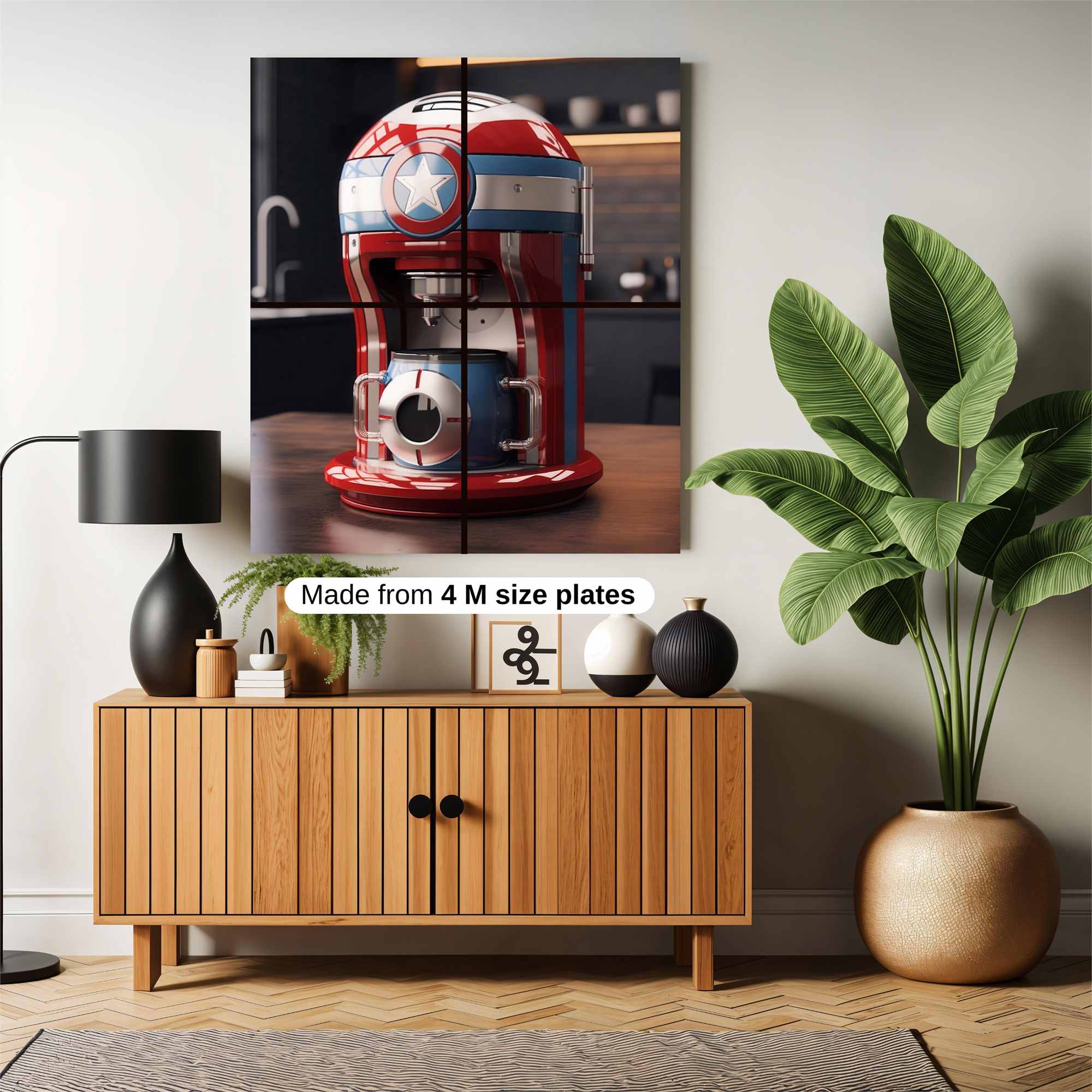 Captain Marvelous Safe Wall Magnetic / M