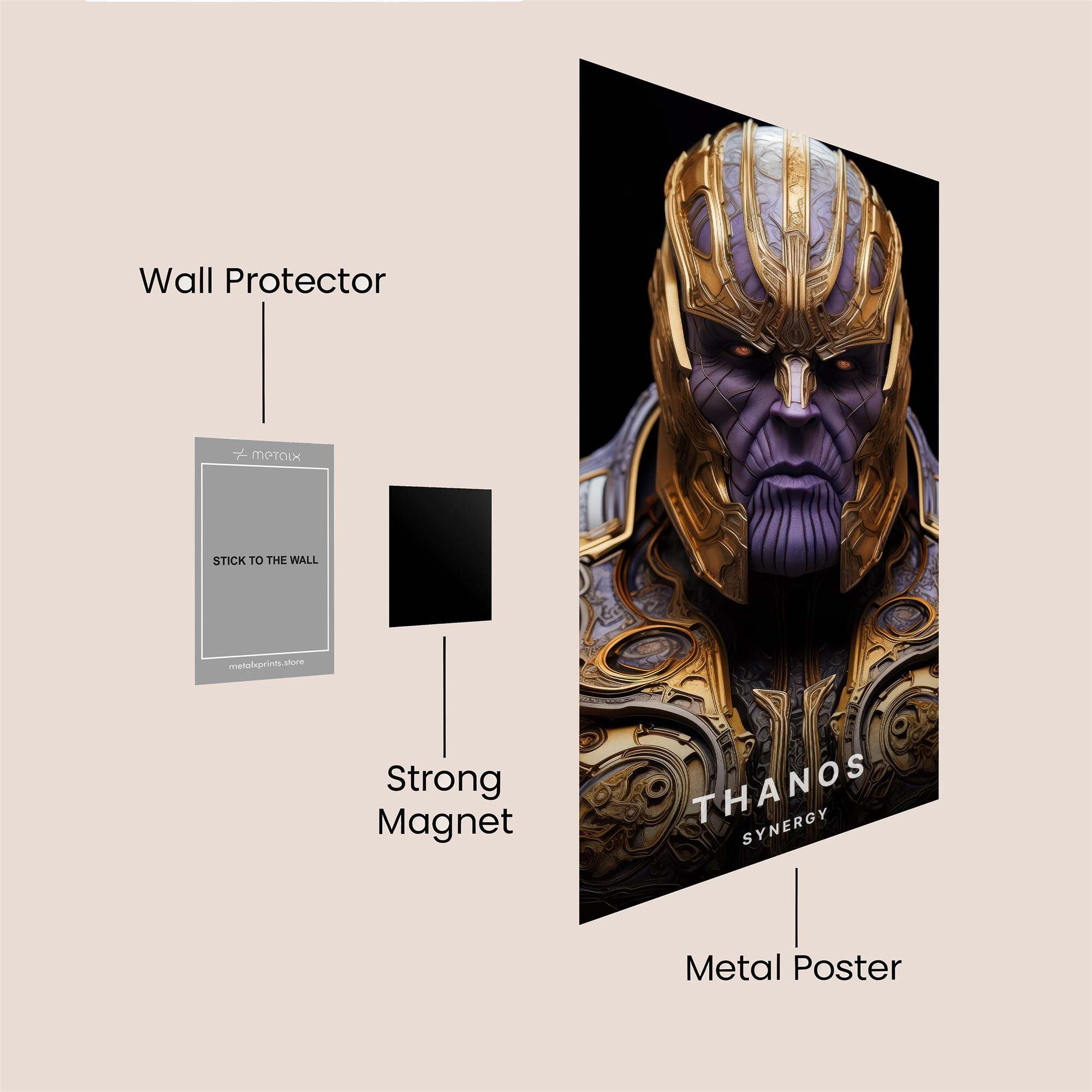 Lara Fierce Safe Wall Magnetic / M