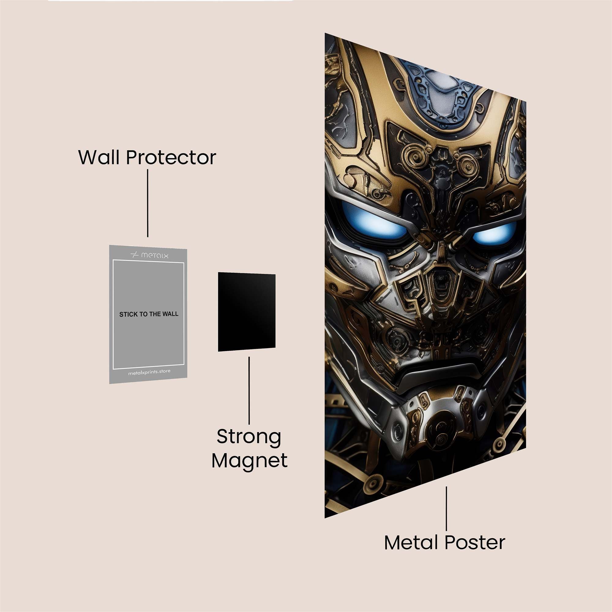 Iron Regal Safe Wall Magnetic / M