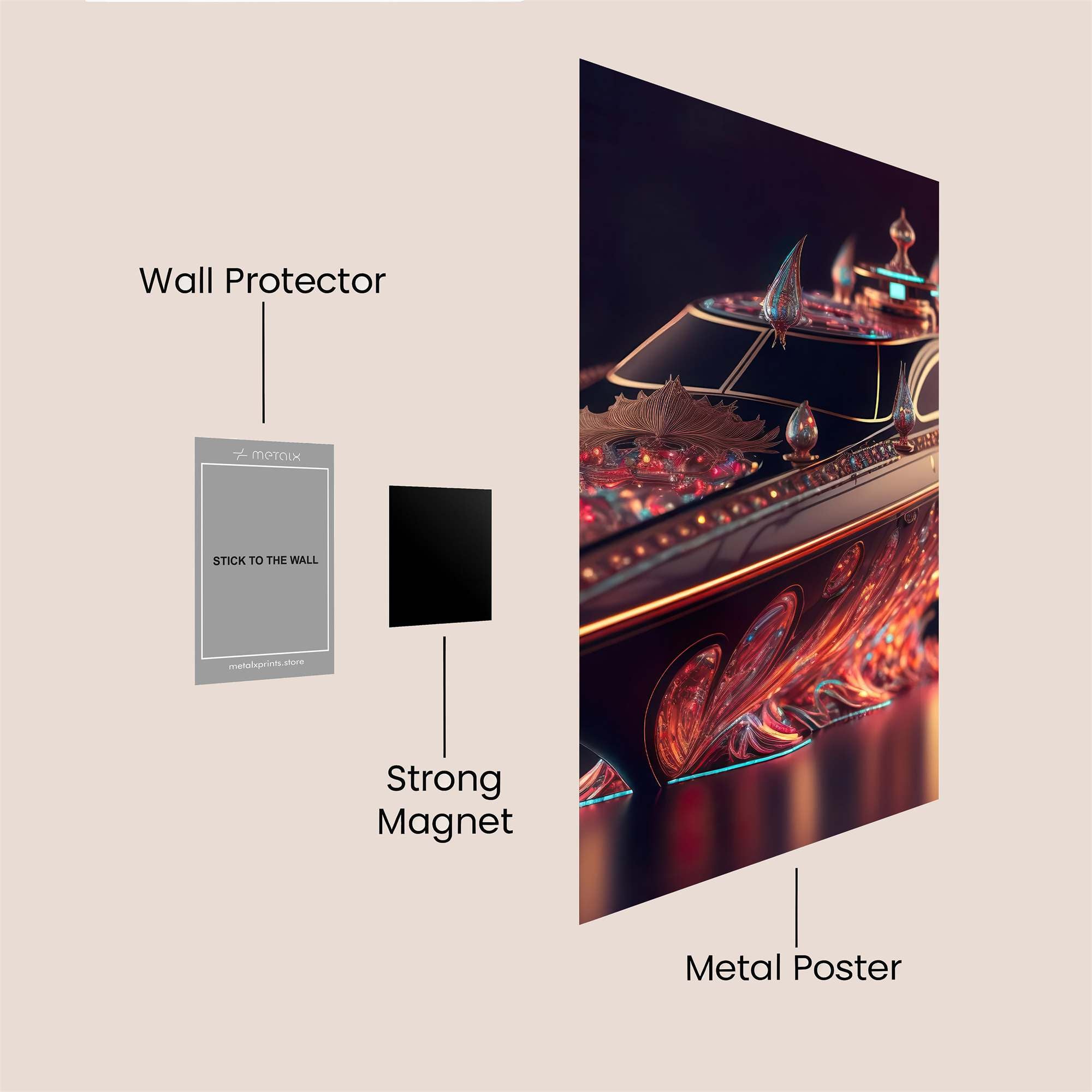 Opulent Majesty Safe Wall Magnetic / M
