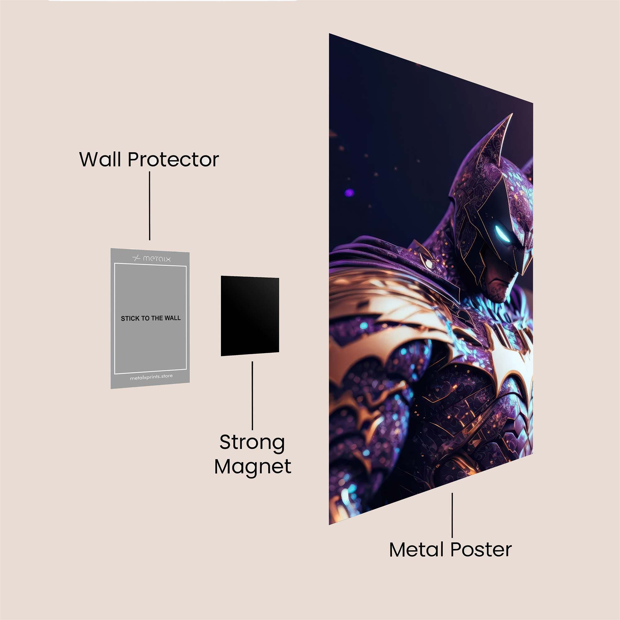 Batman Celestial Safe Wall Magnetic / M