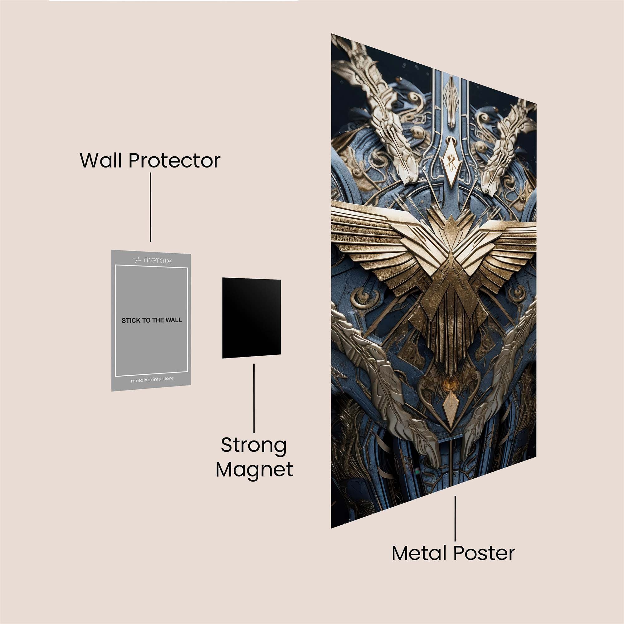 Phoenix Regal Safe Wall Magnetic / M