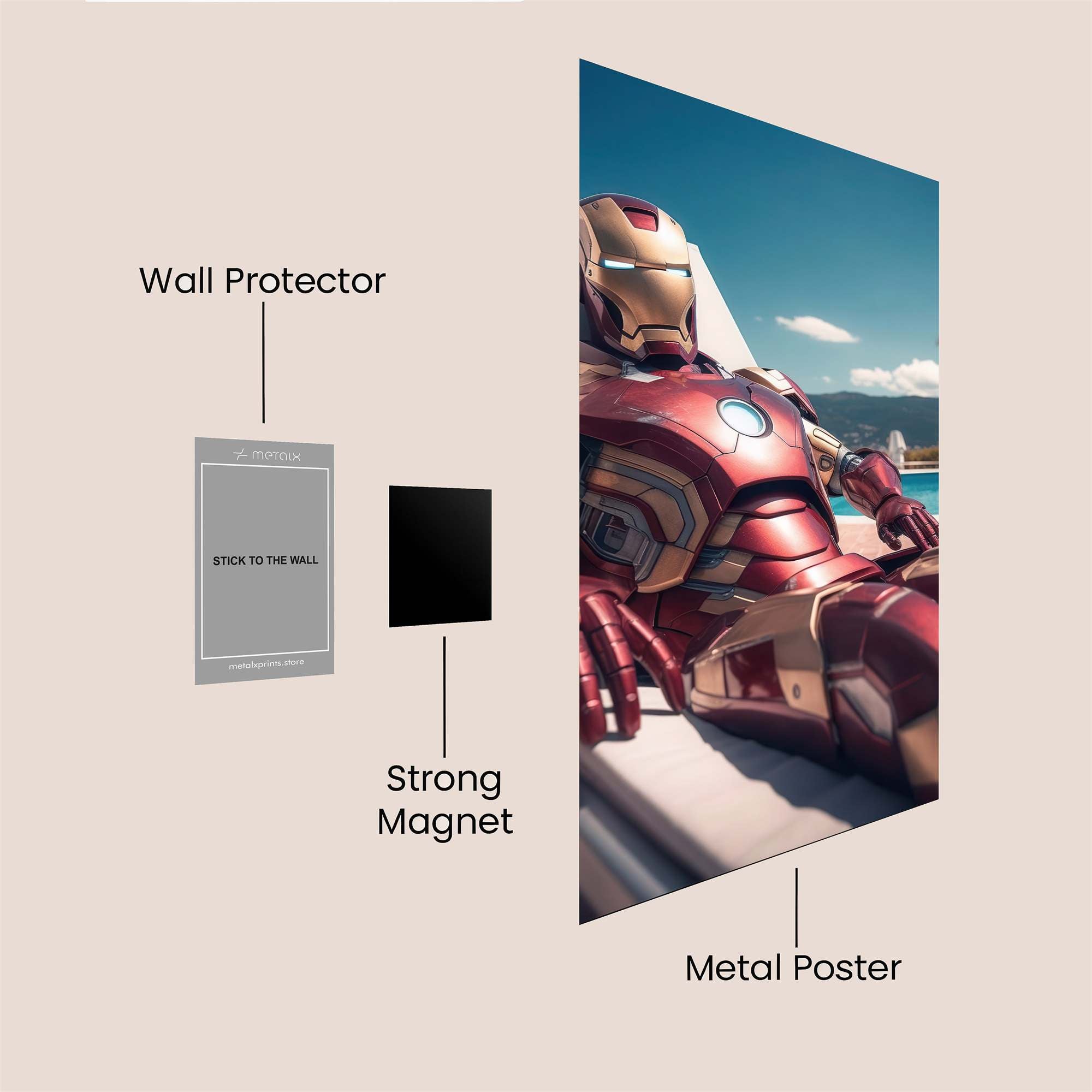 BlackPanther Radiant Safe Wall Magnetic / M