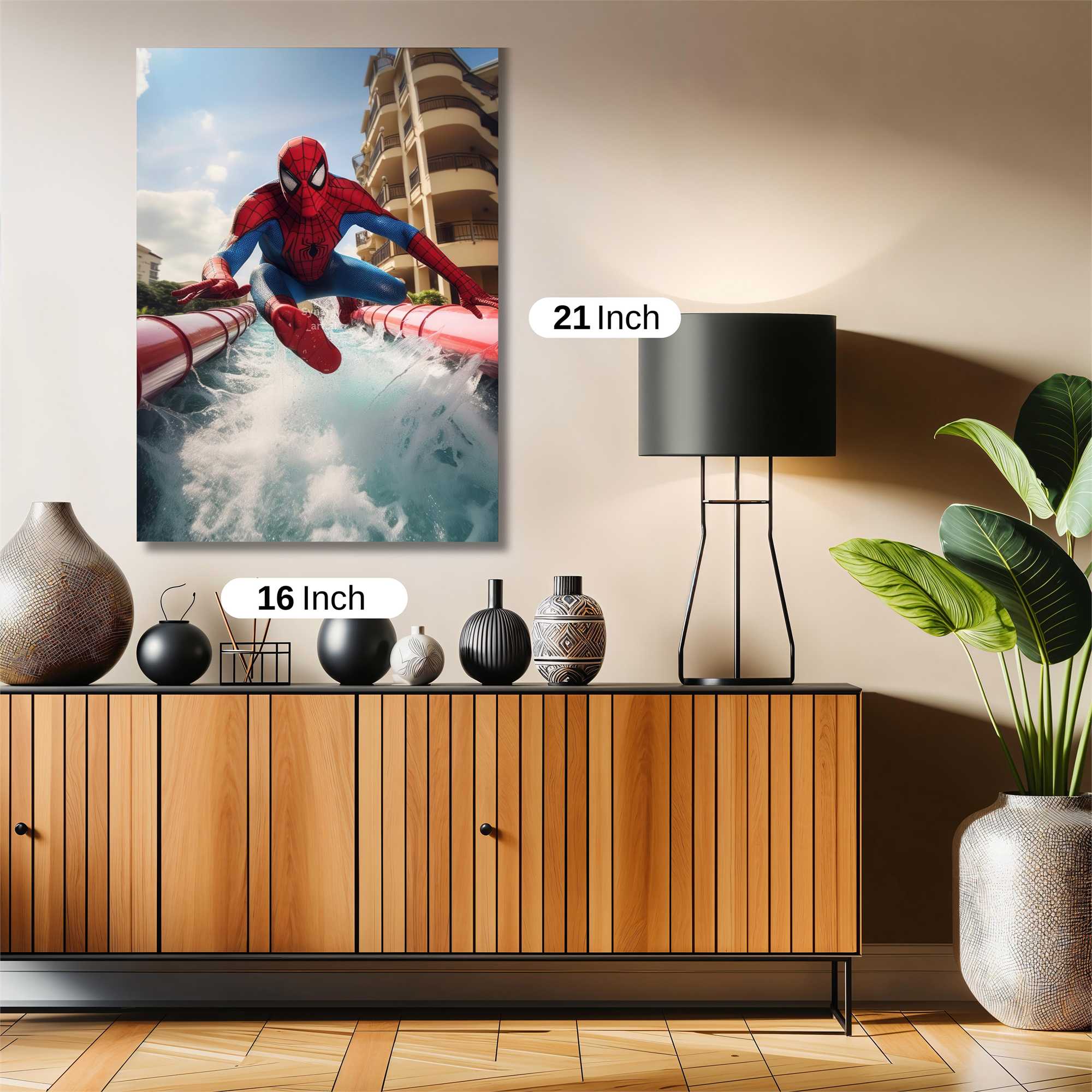Spidey Splash Safe Wall Magnetic / M