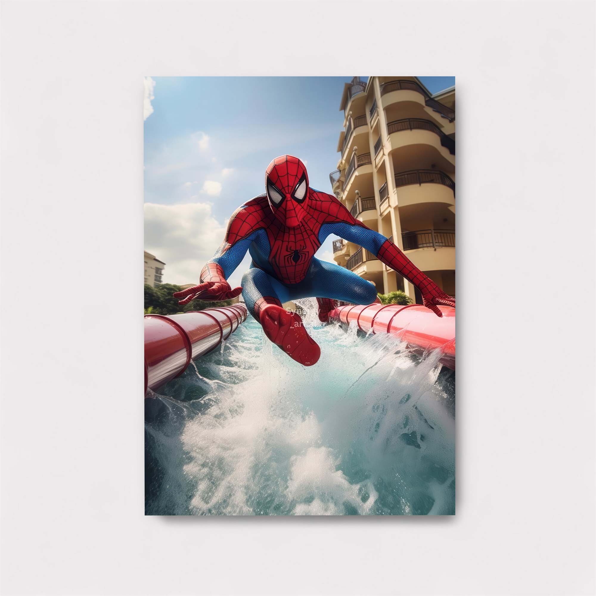 Spidey Splash Safe Wall Magnetic / M