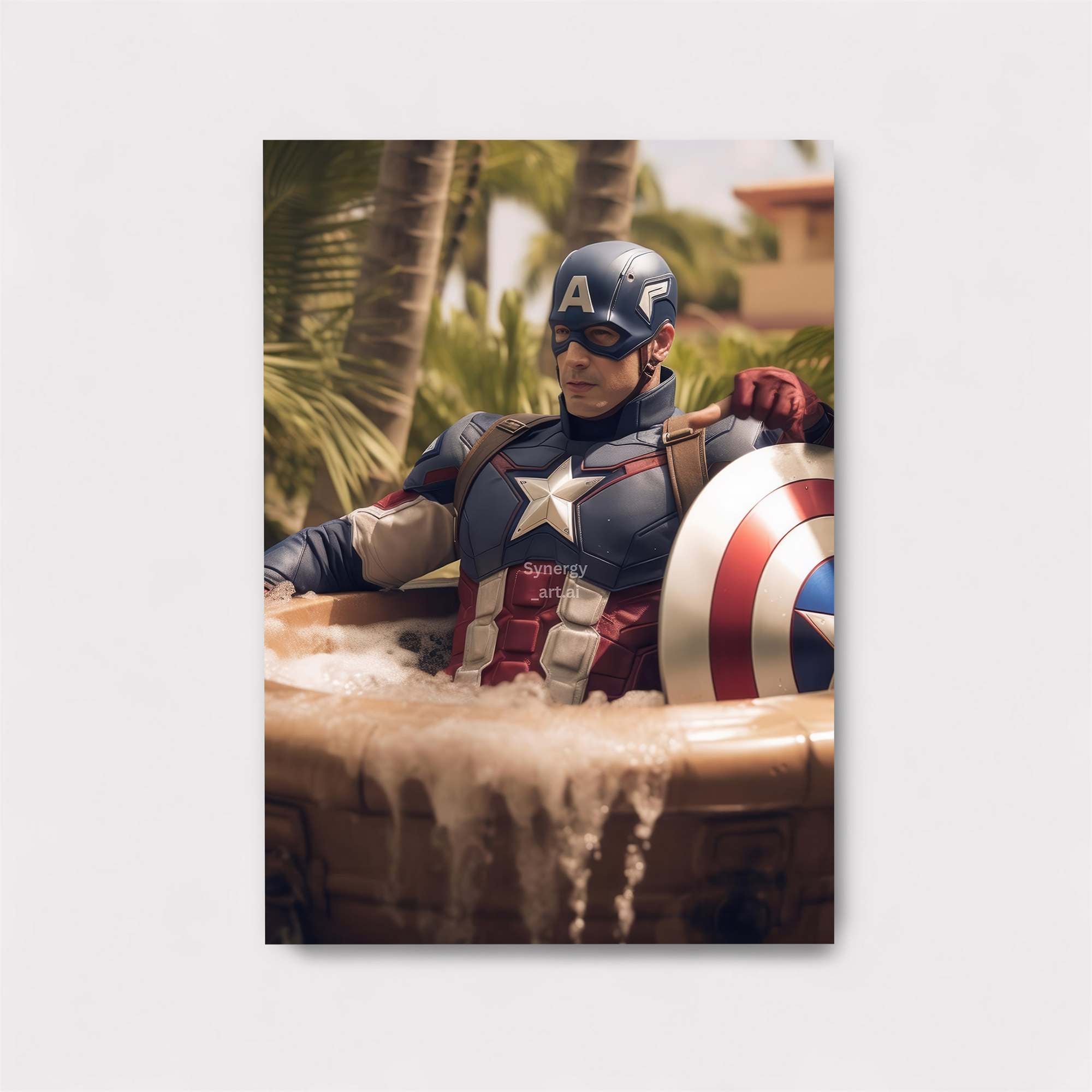 Captain Relaxed Safe Wall Magnetic / M