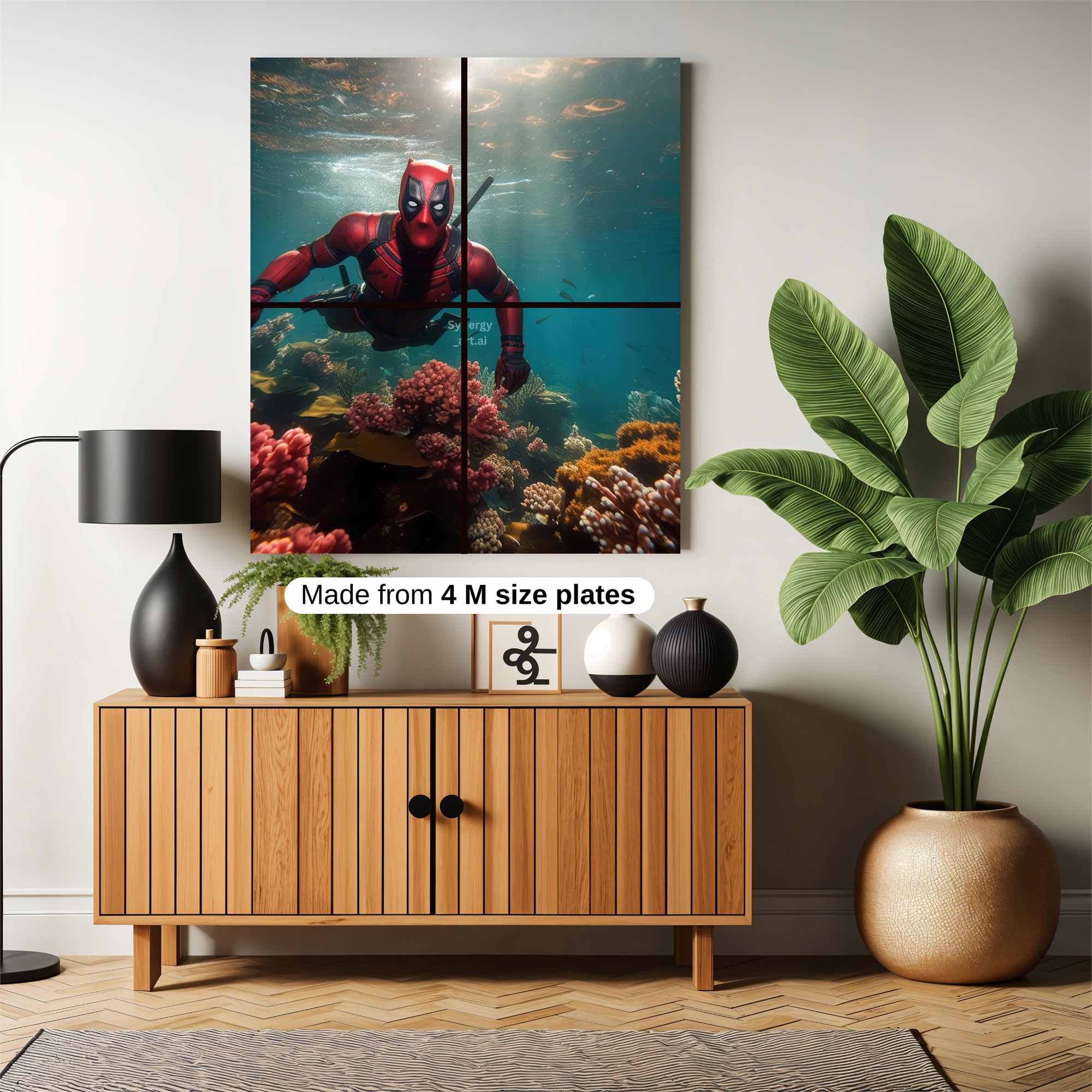 Deadpool Serene Safe Wall Magnetic / M