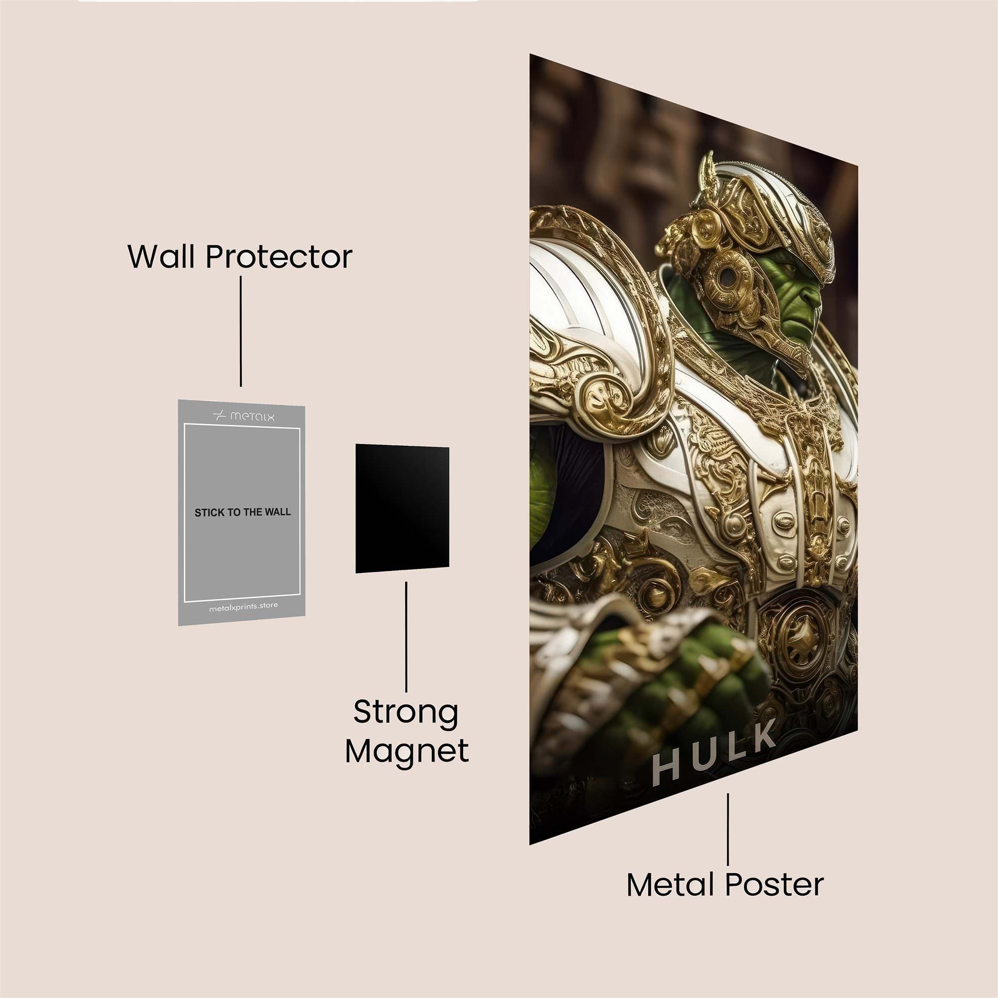Stardust Serenity Safe Wall Magnetic / M