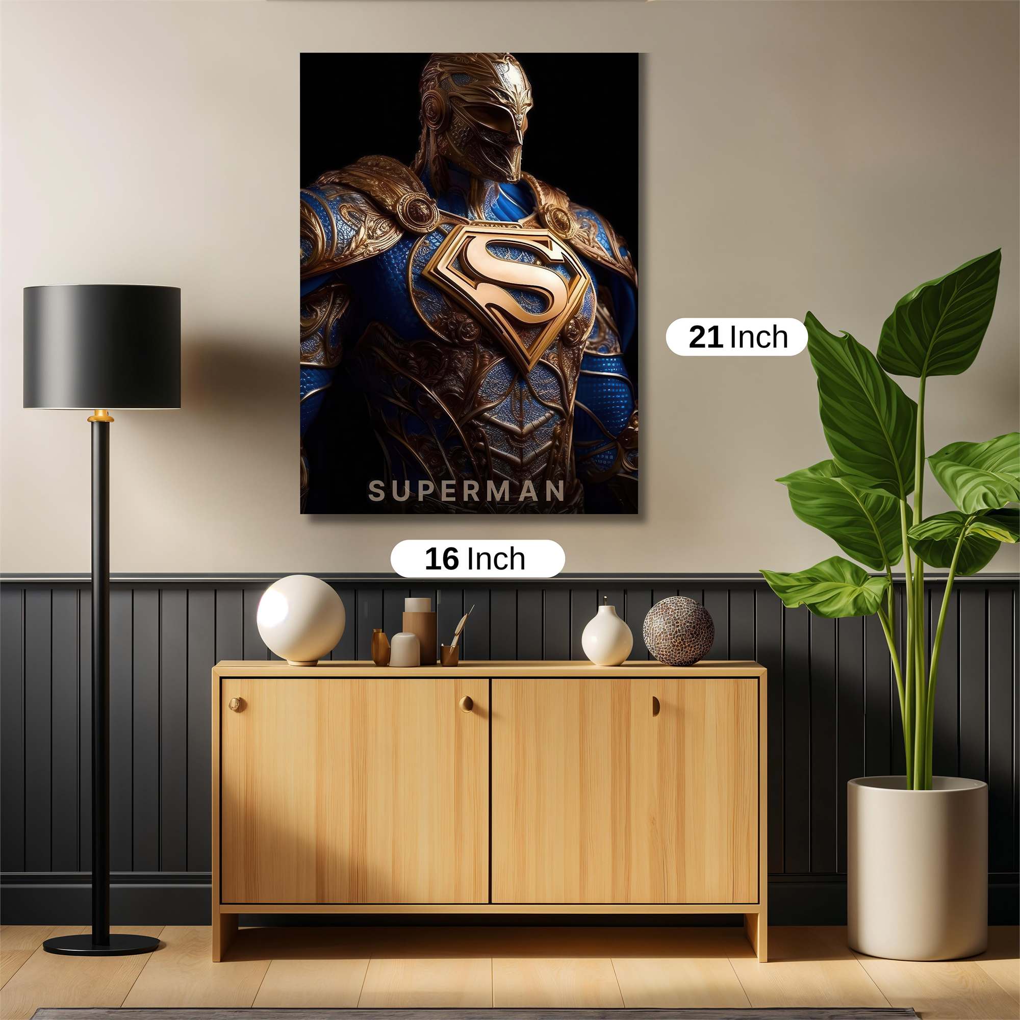 Floral Harmony Safe Wall Magnetic / M