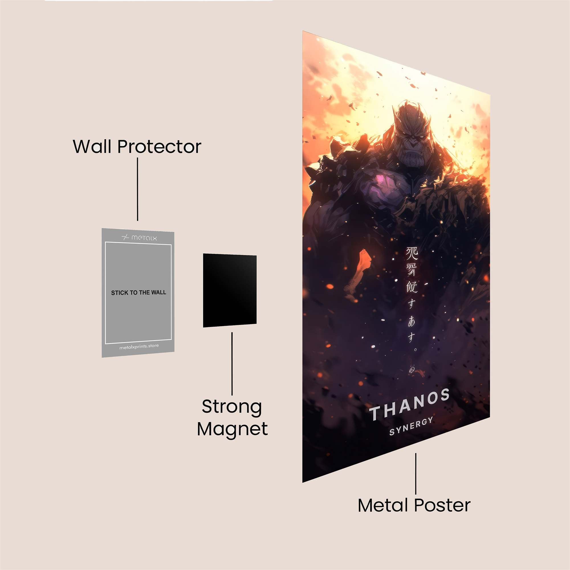 Phoenix Ascendant Safe Wall Magnetic / M