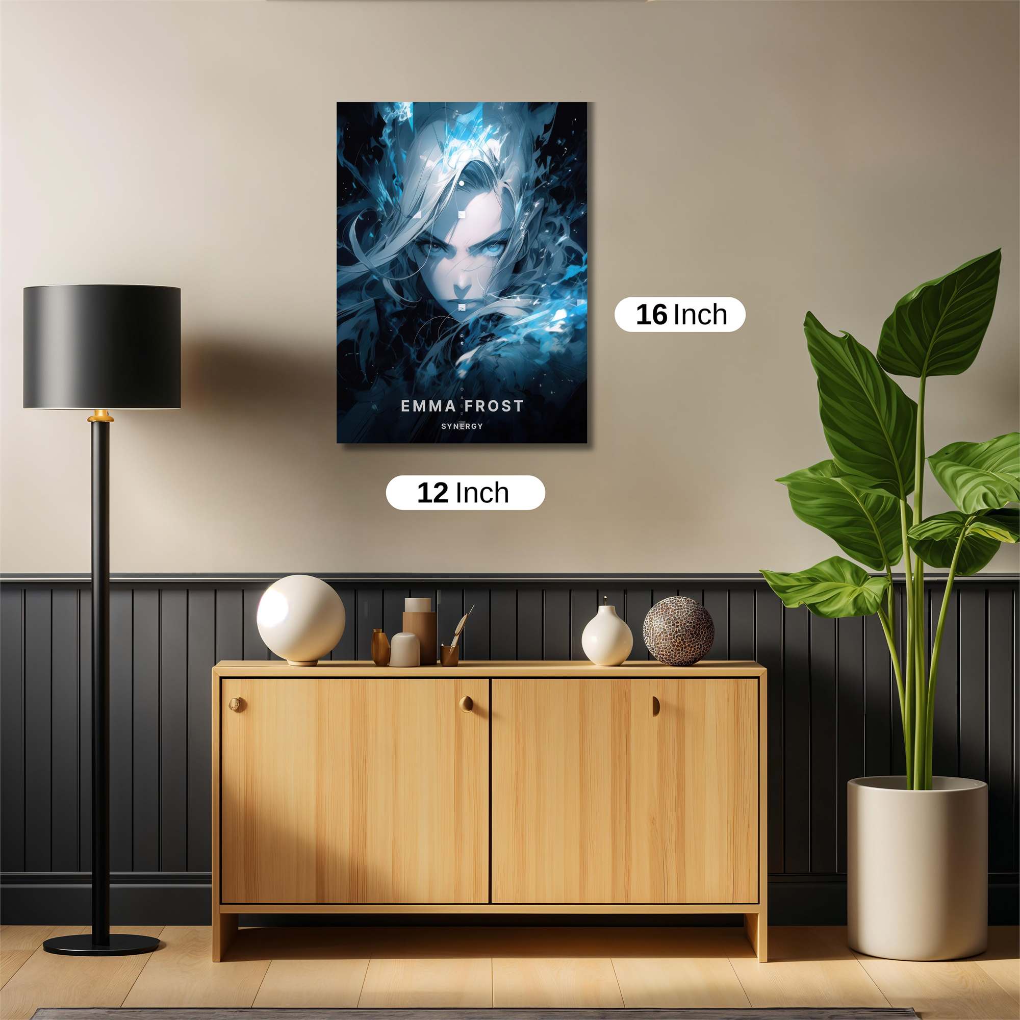 Sunflower Serenity Safe Wall Magnetic / M