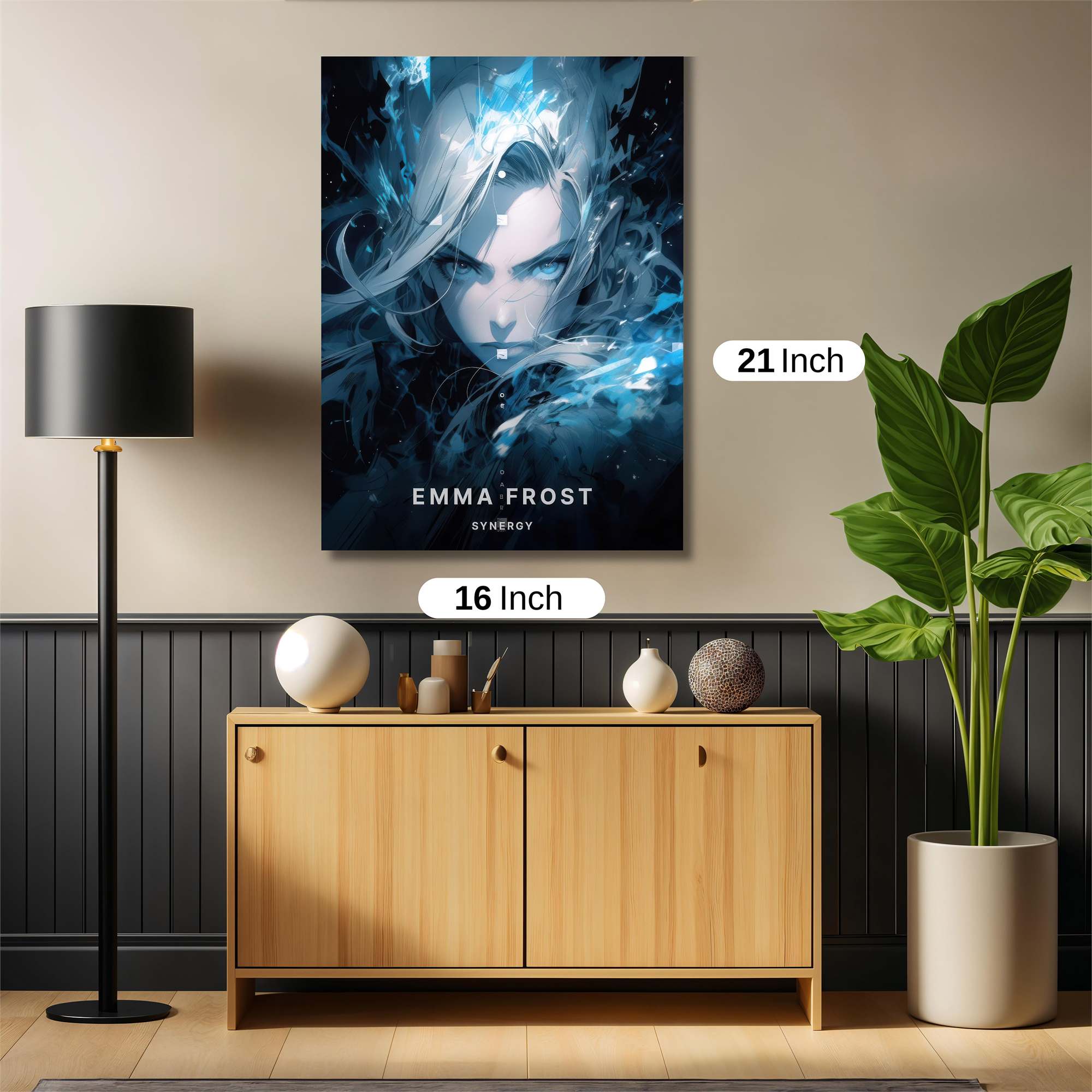 Sunflower Serenity Safe Wall Magnetic / M