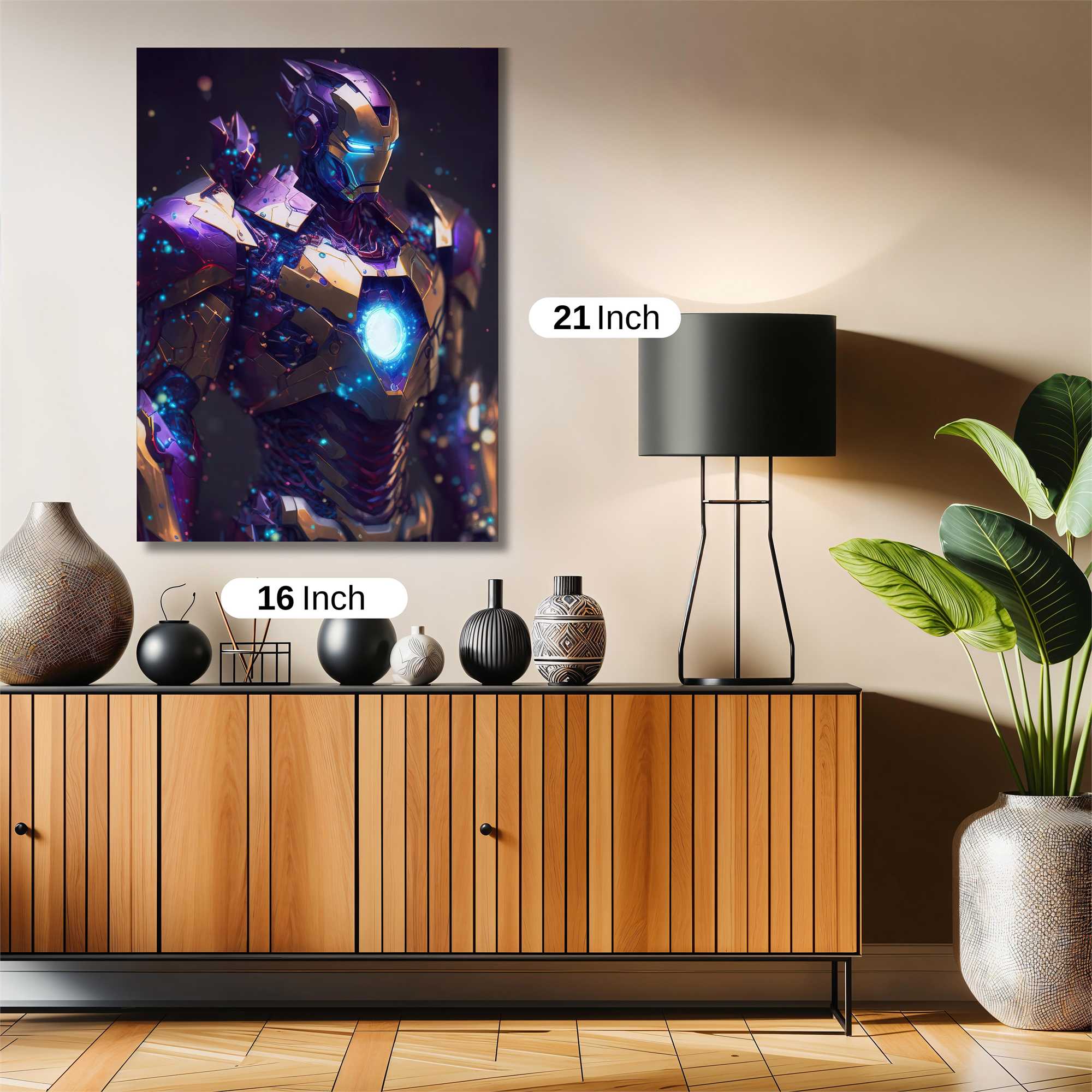 Iron Radiant Safe Wall Magnetic / M
