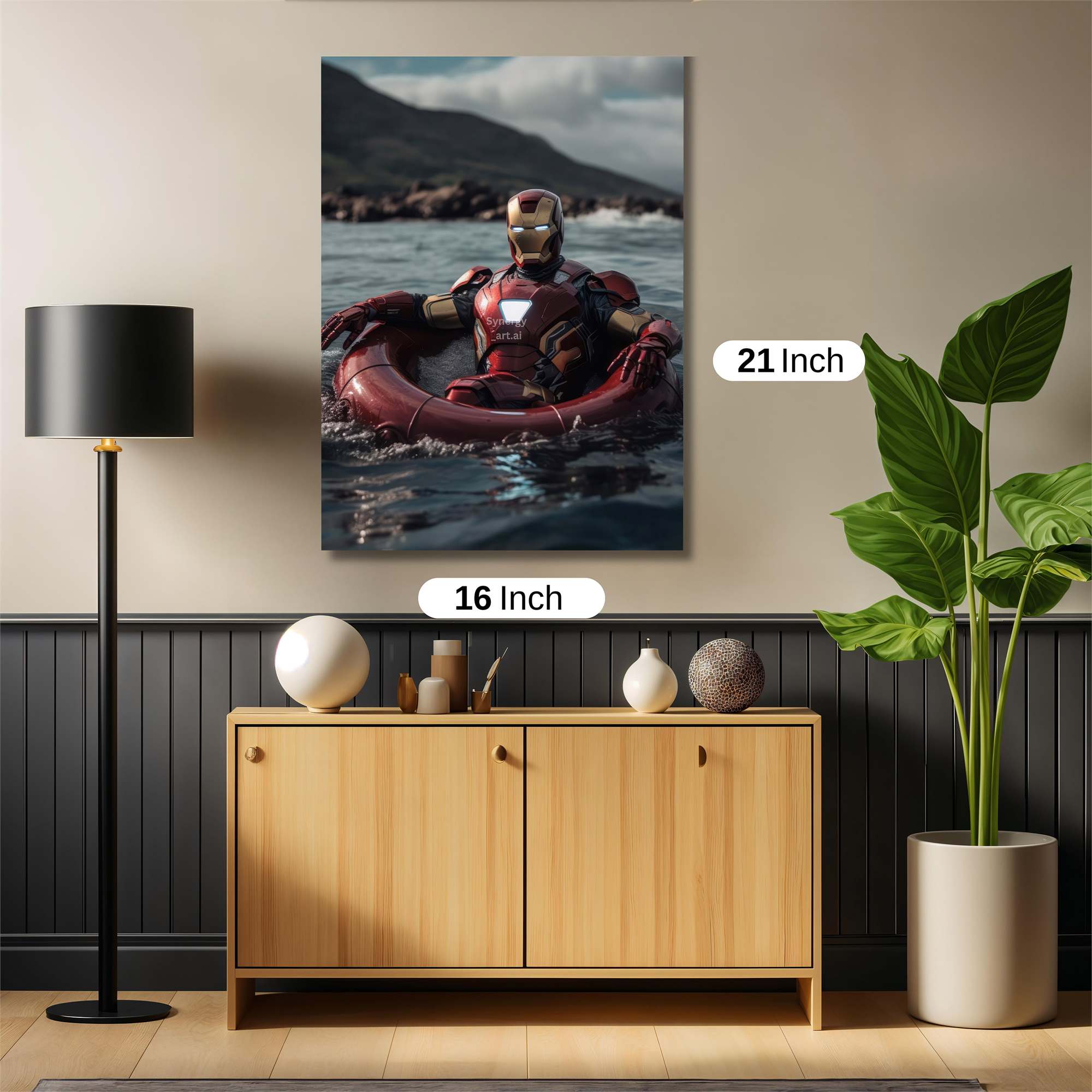 Ironman Relaxed Safe Wall Magnetic / M