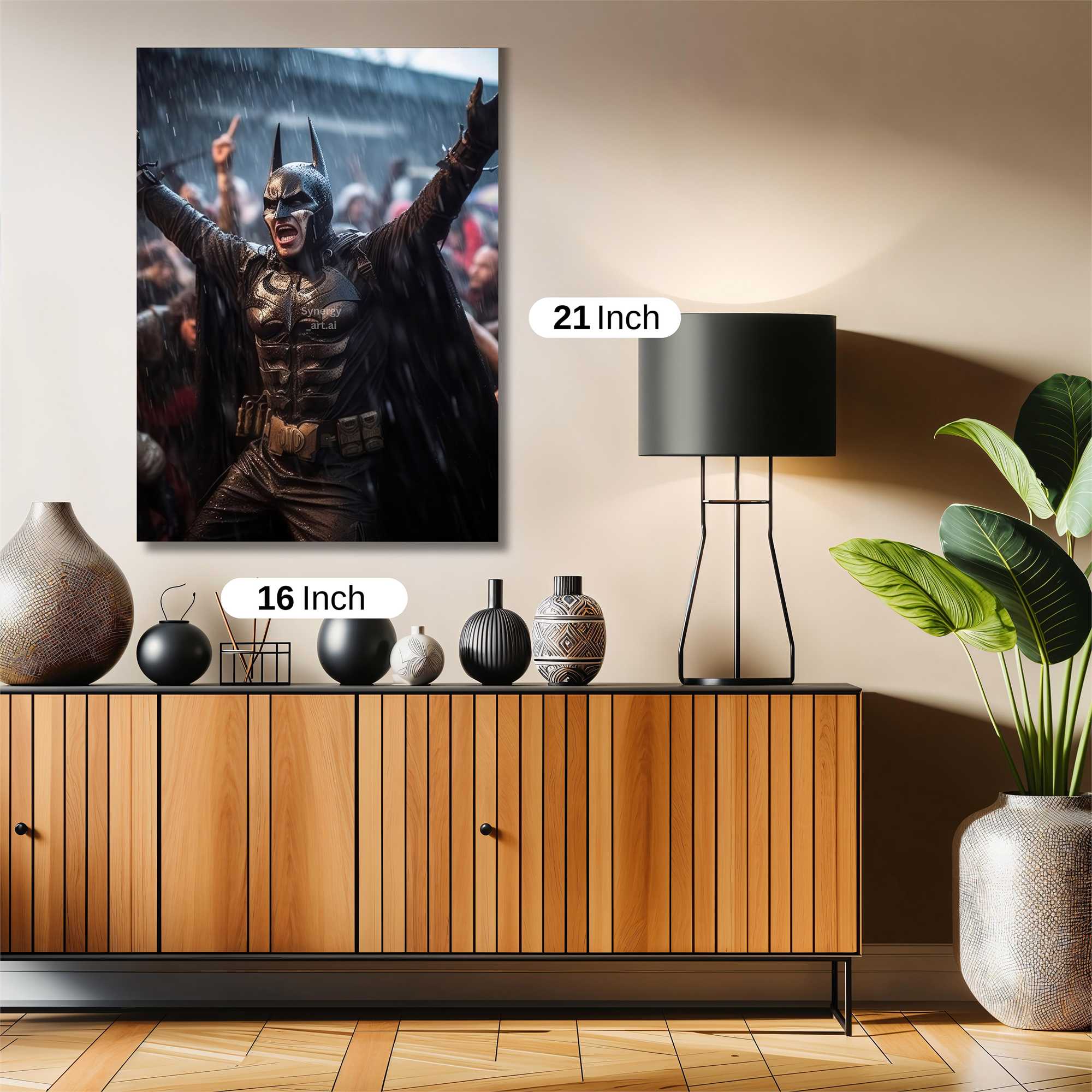 Batman Triumphant Safe Wall Magnetic / M