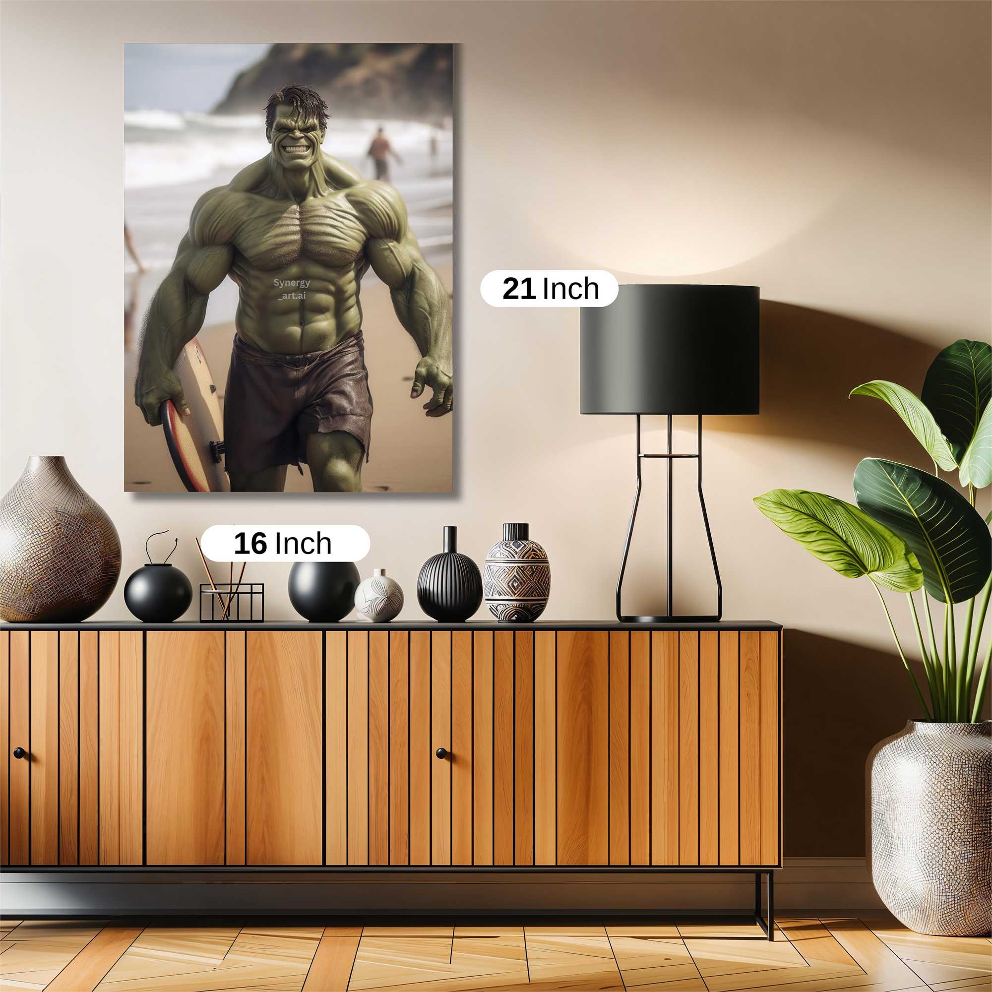 Hulk Relaxed Safe Wall Magnetic / M