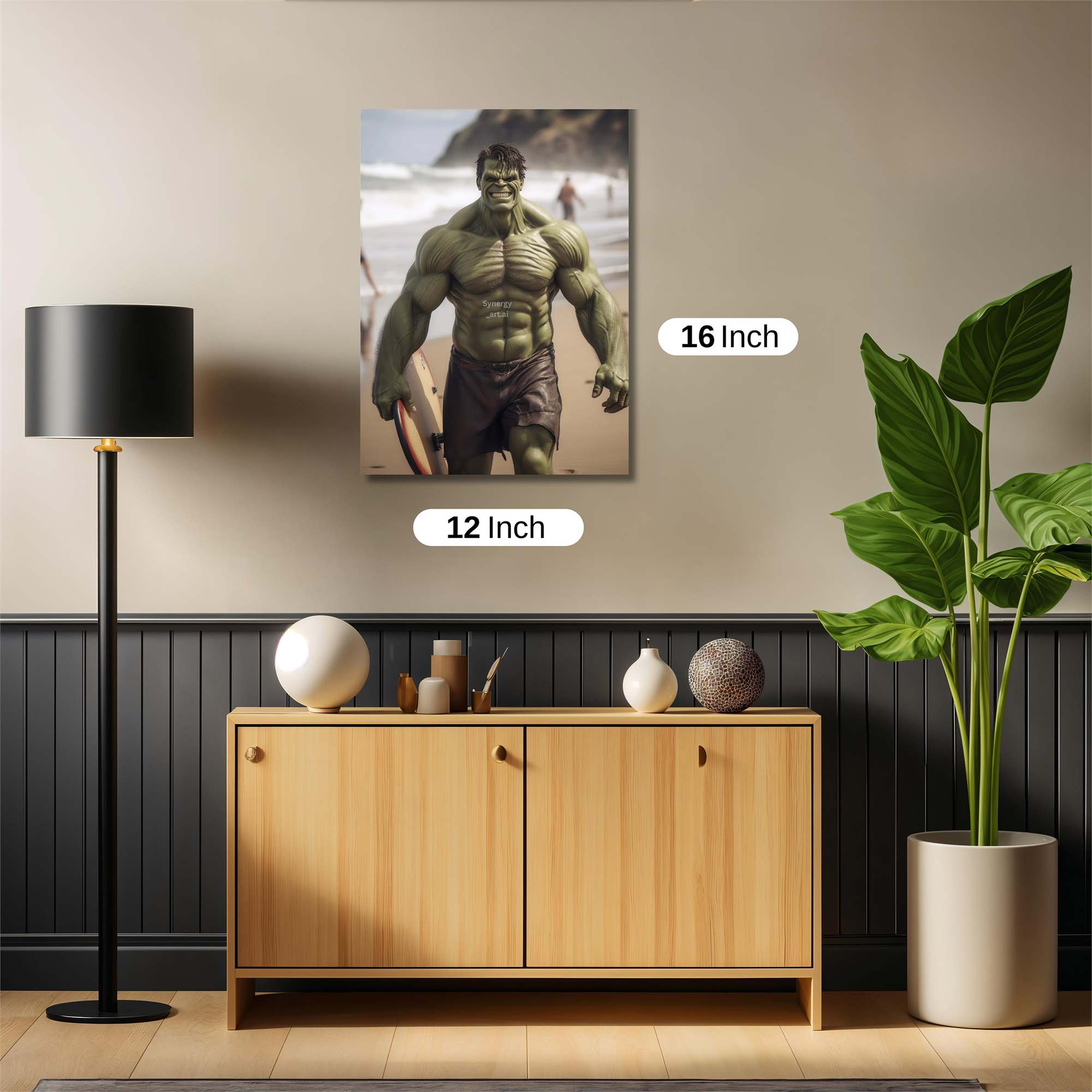 Hulk Relaxed Safe Wall Magnetic / M