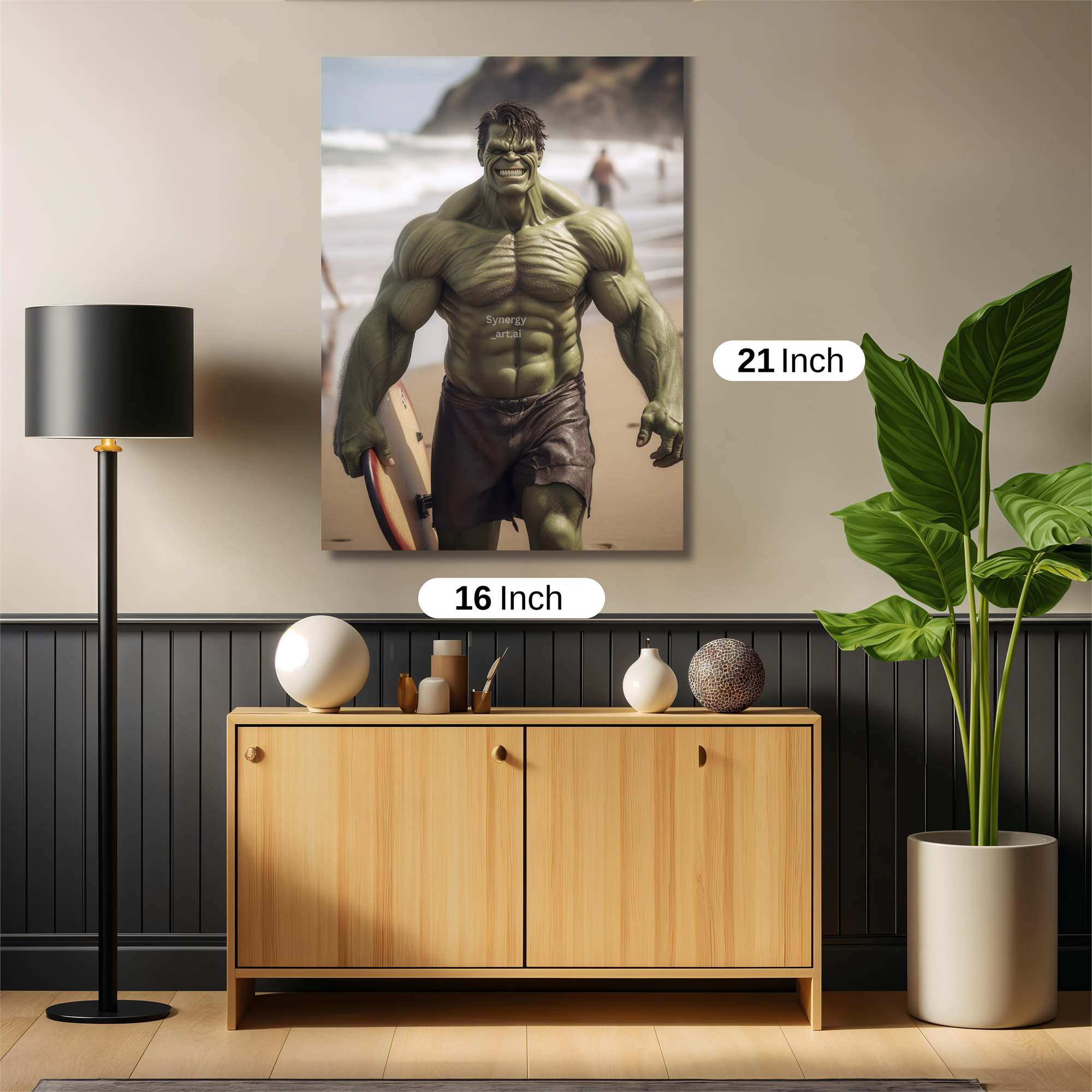 Hulk Relaxed Safe Wall Magnetic / M